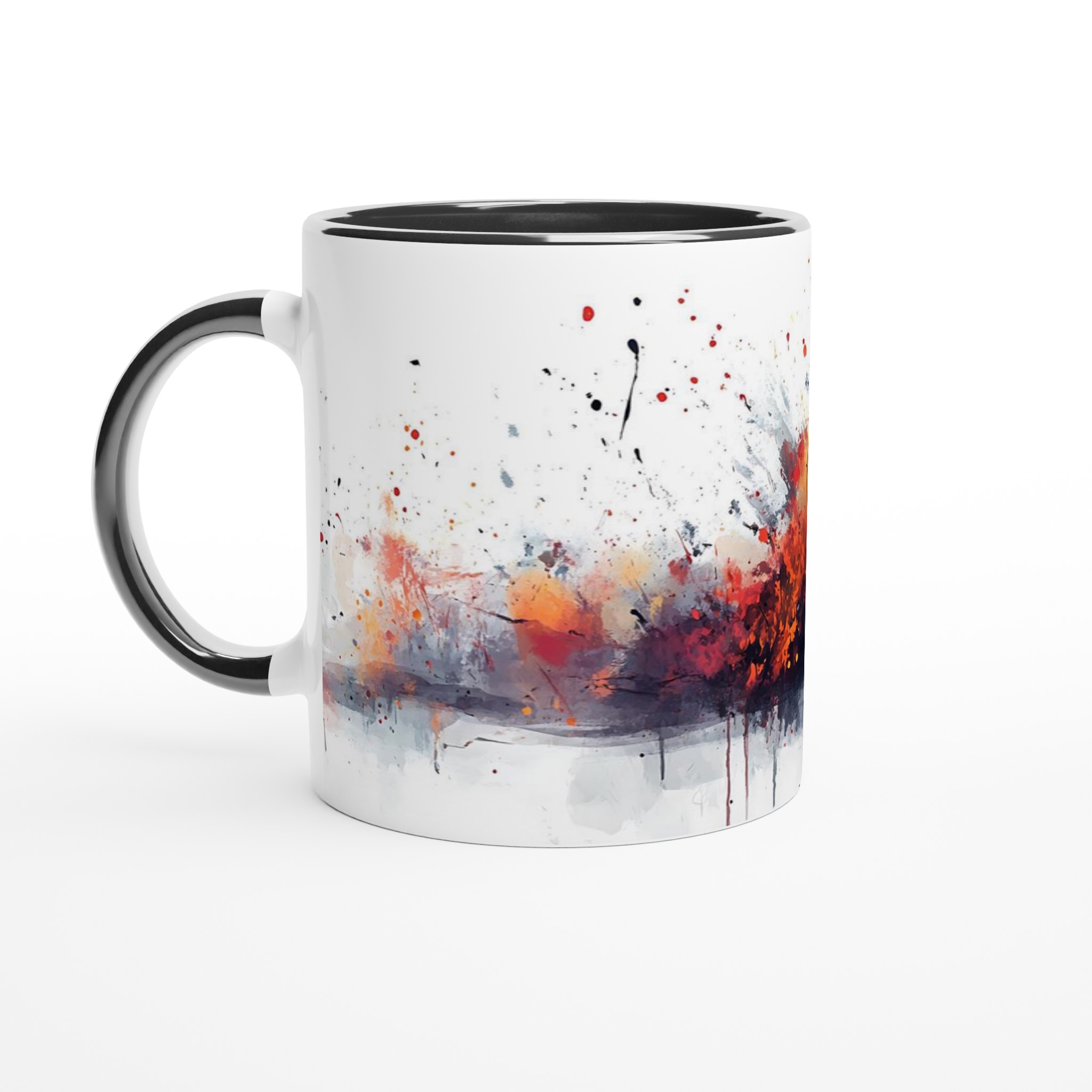 Spooky Pumpa Keramisk Mugg – Halloween Akvarell Konst 11oz Kaffemugg i ditt val av färg 4 bee5f08f-24c4-4c5e-b4a8-40be3d7c241e