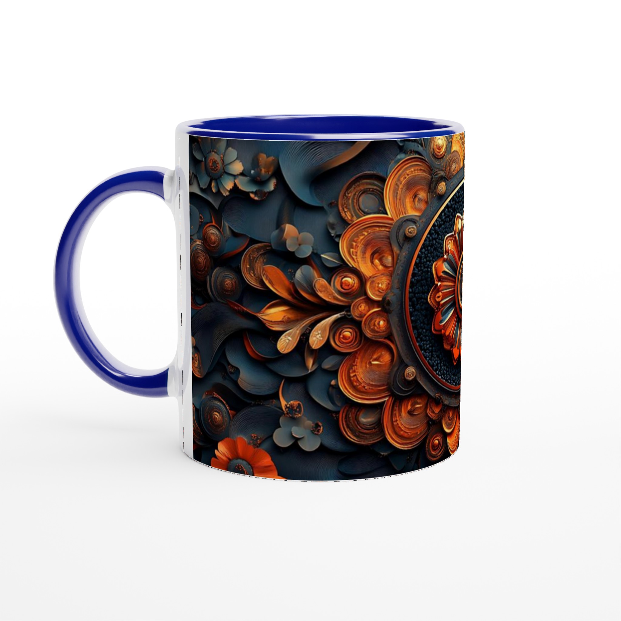 Lyxig Art Deco-mugg i guld & marinblått – Välj din färg! 2 bef05f03-a5d0-4014-af29-2c649a723e5d