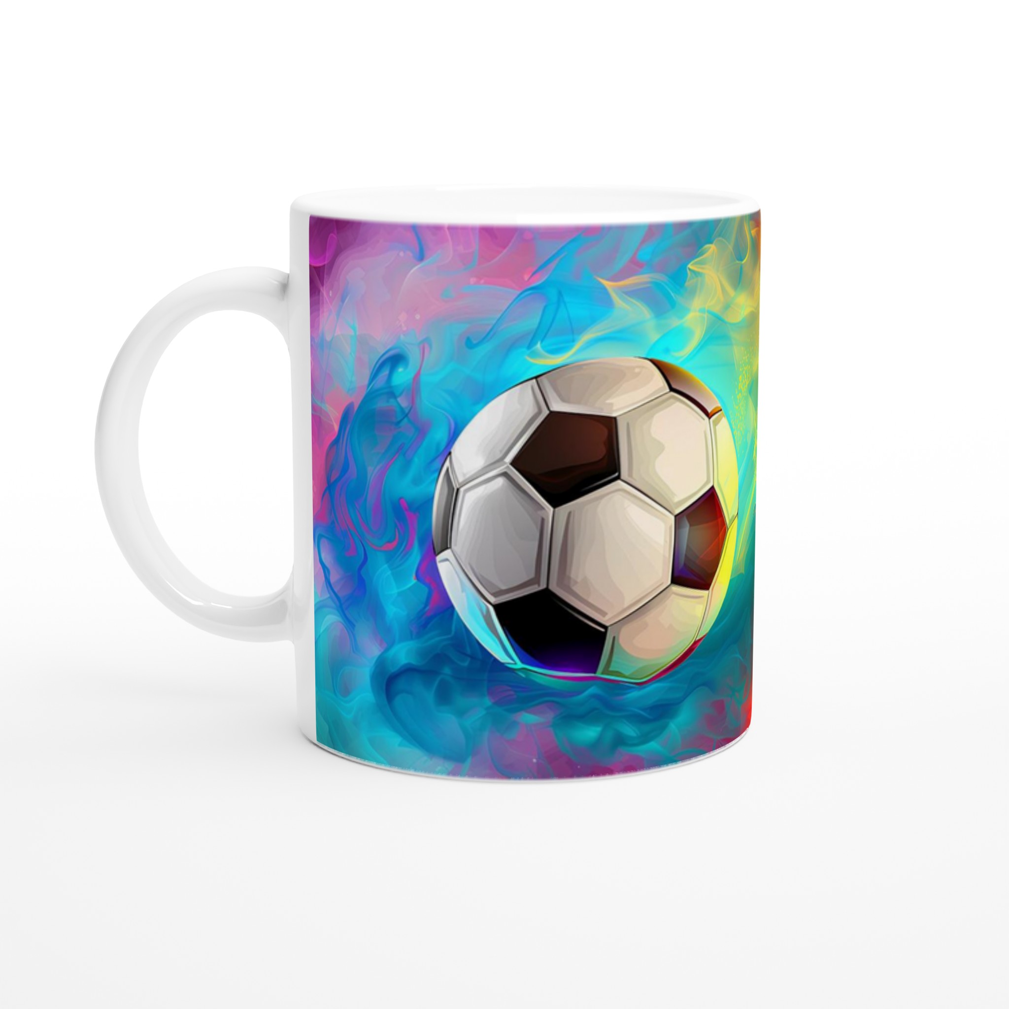 Fotbollsmugg: Levande Energi i Färg – 11oz Keramikmugg i ditt val av 7 nyanser 1 bf4999ca-b1ad-4216-99d0-756dbcef54b6