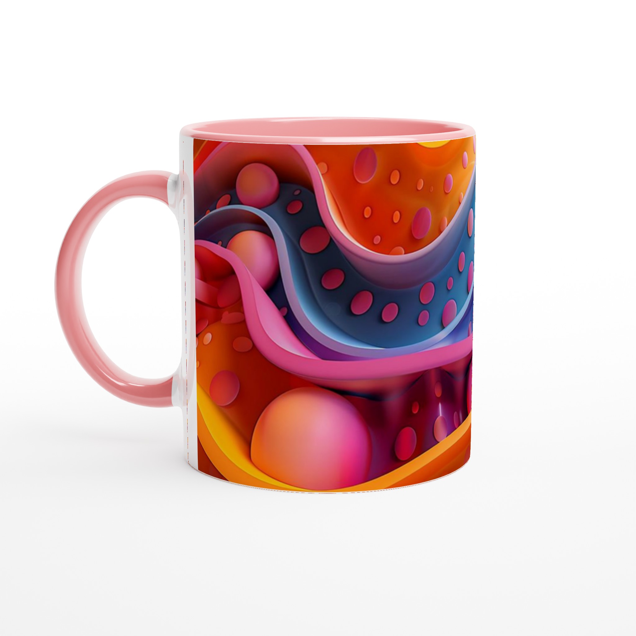 Abstract Swirls 11oz Keramisk Mugg - Välj bland 7 Livfulla Färger för Din Perfekta Kaffestund 6 bf5753e4-3f8a-49ee-8469-892b35c245fc