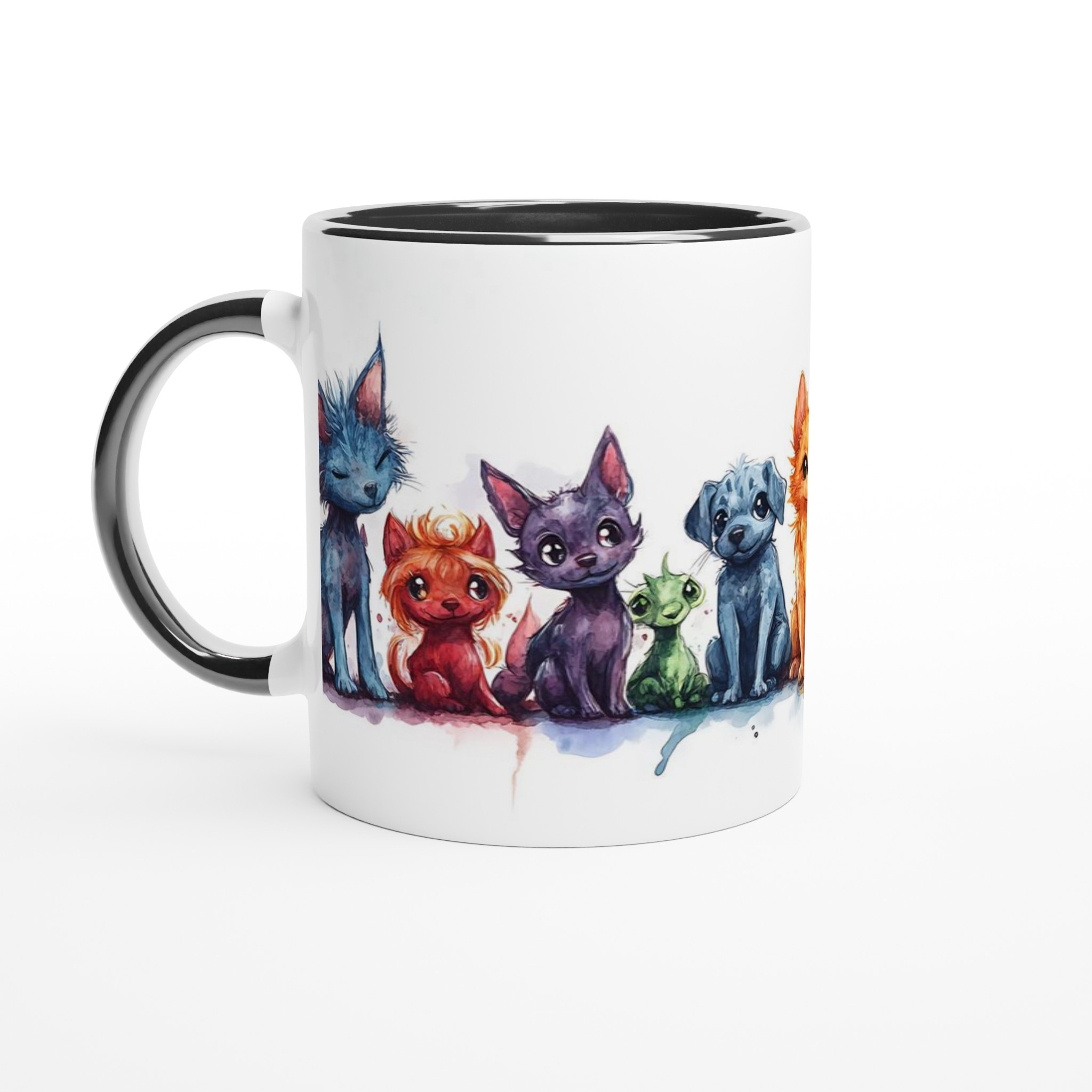 Söta Halloween Vänner 11oz Keramisk Mugg – Färgglada Monstervalpar & Pumpa Design 4 bfc6c77c-c70f-4bc6-be55-0e9f59aeaf6a