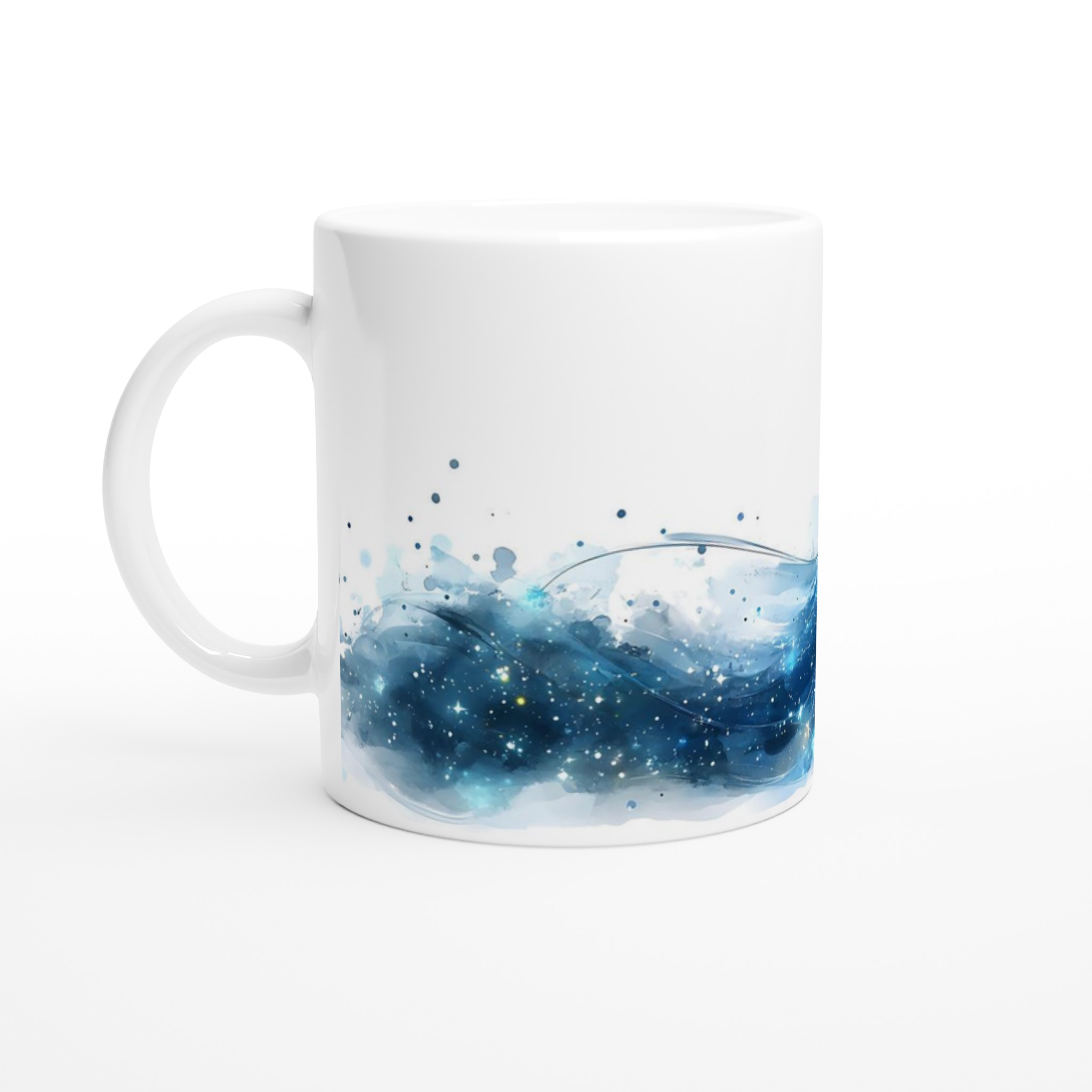 Cosmic Princess 11oz Keramikmugg – Drömsk Akvarellkonst i Din Favoritfärg 1 c03f0725-adc7-4360-ae0b-eb92c33a2723
