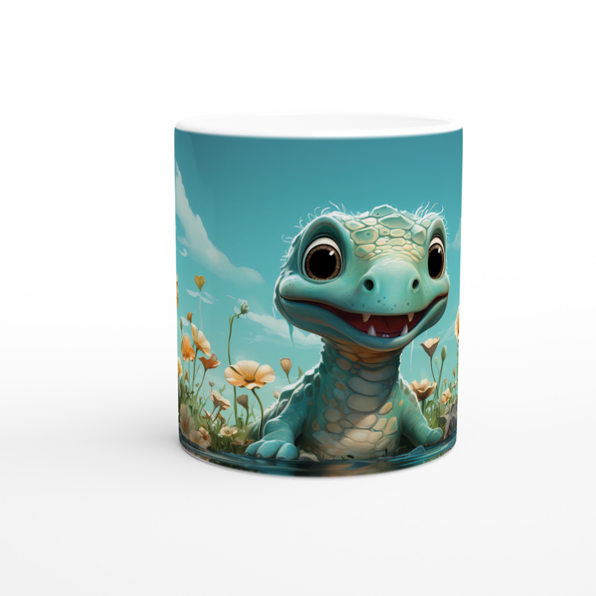 Söt Baby Dinosaurie Mugg – Livfullt Tryck, Personlig Charm i Valfri Färg! 8 c0a2cfc6-1080-493c-85c7-5a5f9a42f3ab