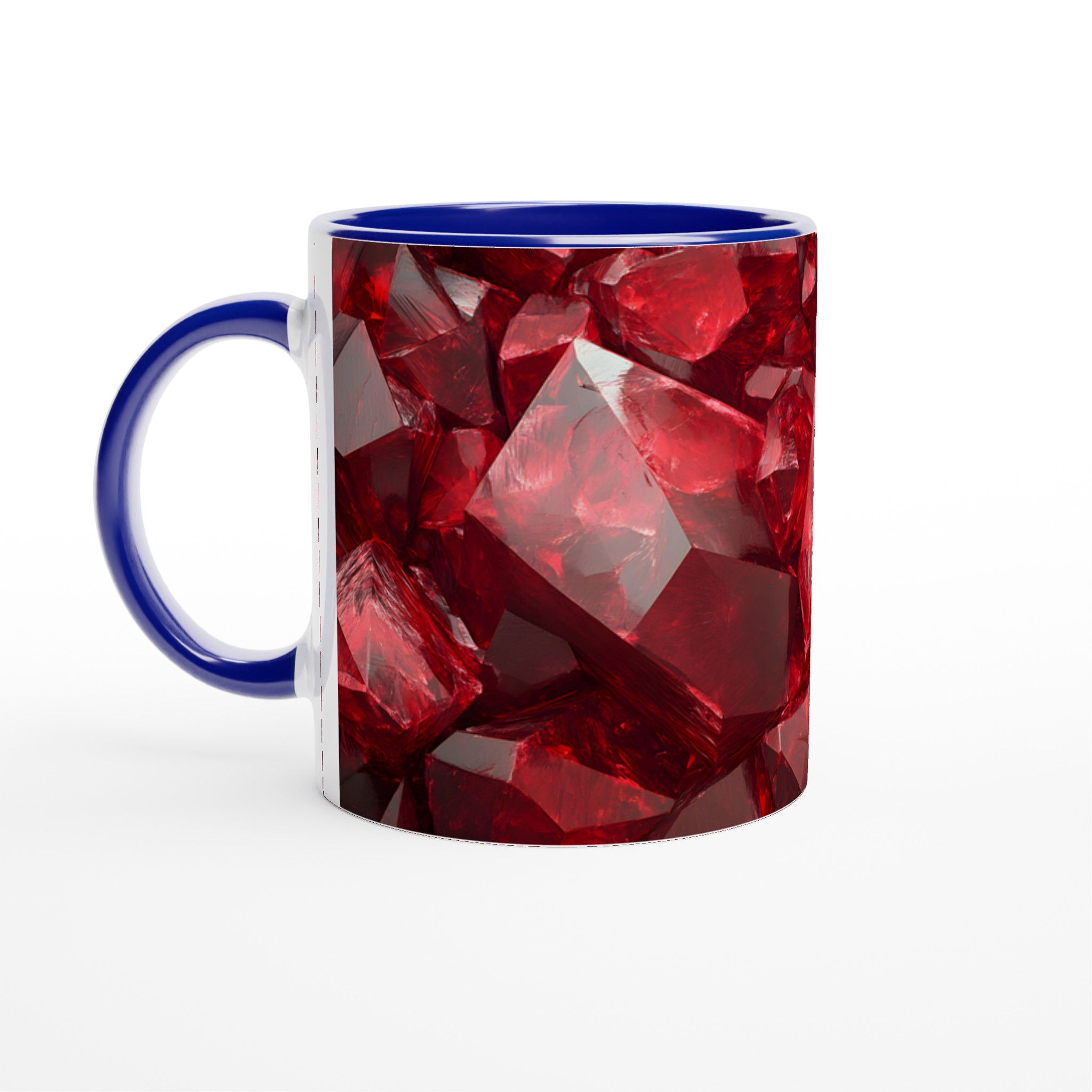 Rubinröd Kristallmugg – 11 oz Keramikmugg i Sju Strålande Färger för Kaffe & Te 2 c0e0d2c4-bb89-423d-ac16-59bd55852769