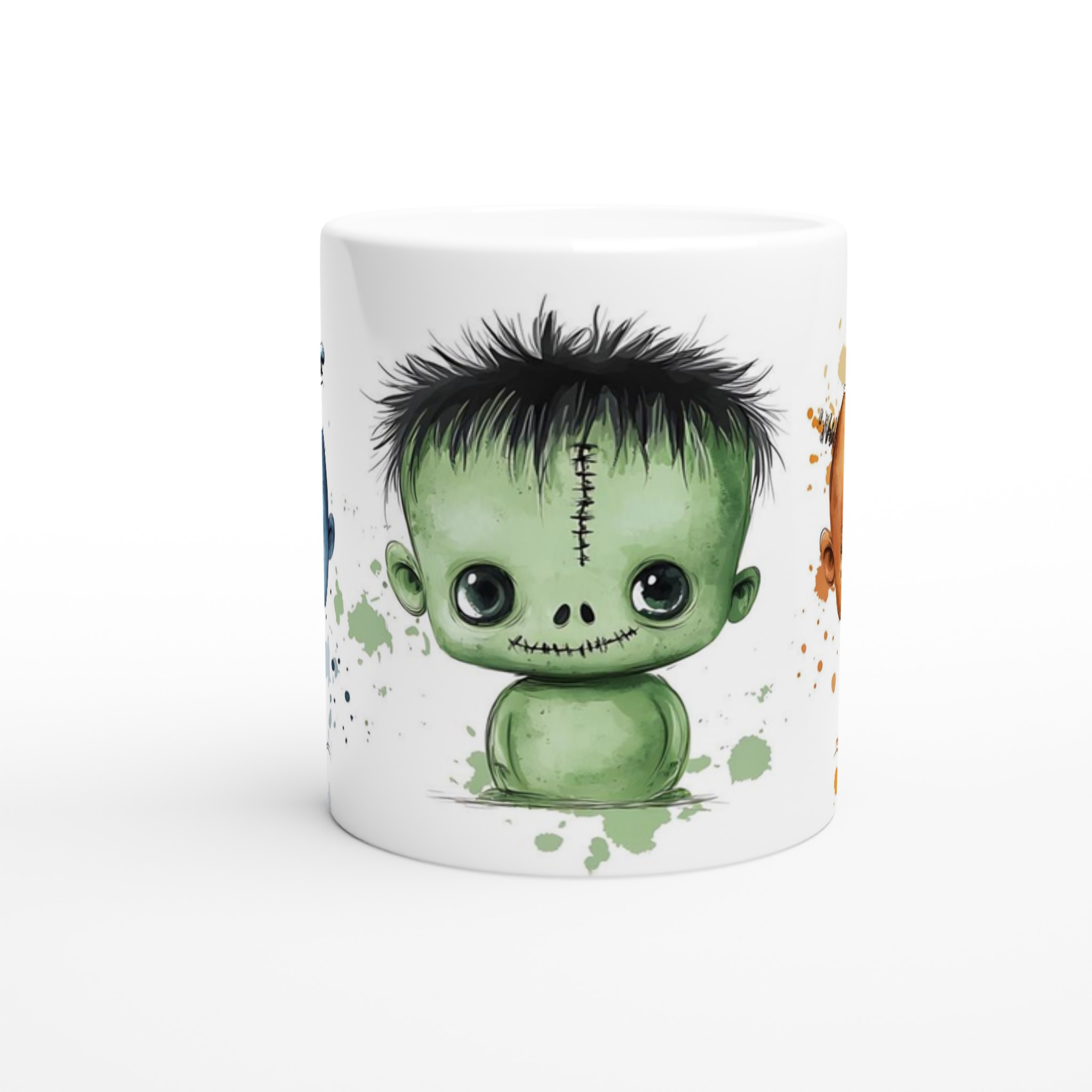 Söta Monster Vattenfärgsmugg – 11oz Keramisk Mugg för Kaffe & Te i Flera Färgval 8 c0fa61f5-5e4c-4f9b-a558-b50c8b9ddc9e