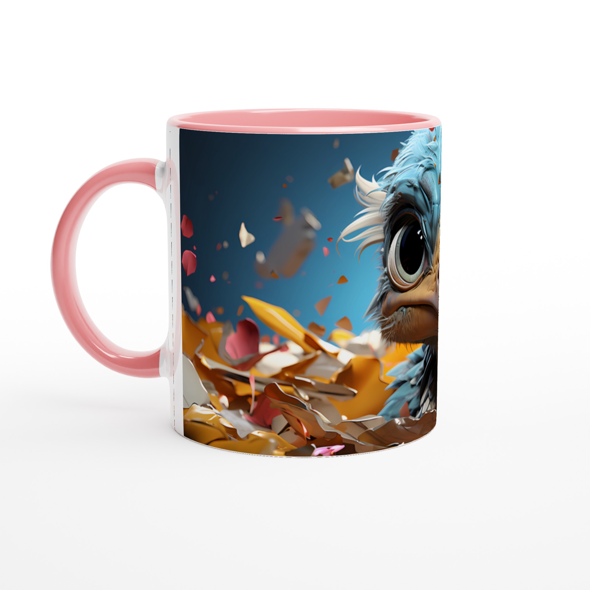 Charming Fågelunge Mug | Söta Ögon & Ljusa Färger i Keramik – Välj Din Favoritfärg! 6 c12753ee-3f9b-4b83-ac18-3f5c9febaa5f
