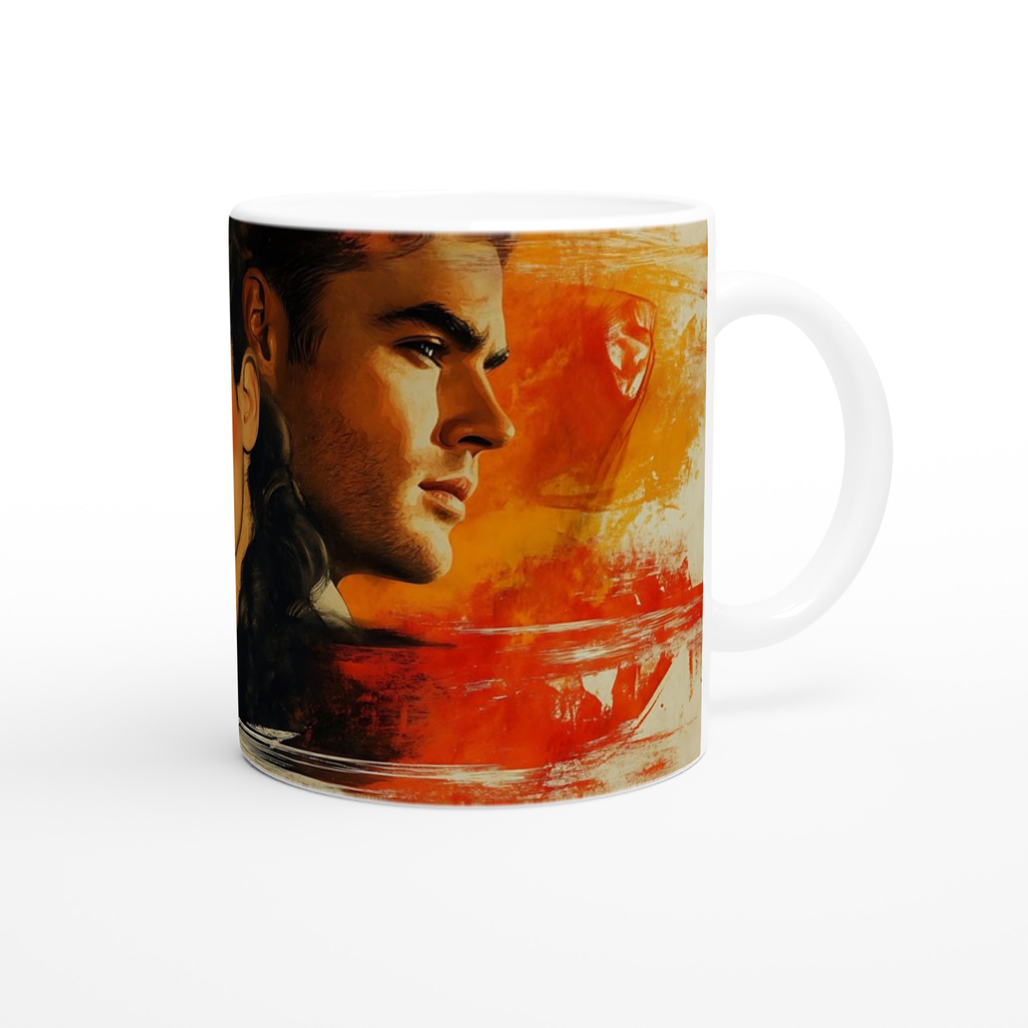 Retro Romance Keramikmugg - 11oz Konsttryck med Pulp Art Vibe 9 c1fe36da-bc98-409c-b04e-df531c7ca93c