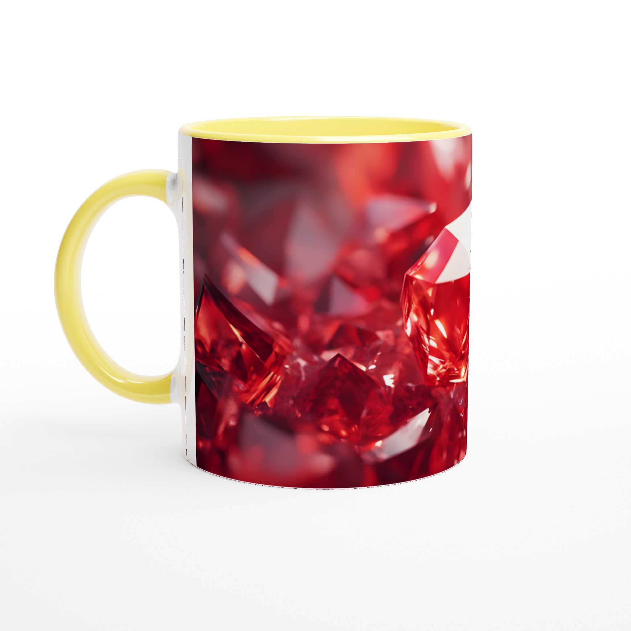Rubinröd Glamour Mugg: 11oz Keramikmugg i ditt val av sju strålande färger 3 c24ca9ae-c1e6-4929-98d6-5e8d831649c1
