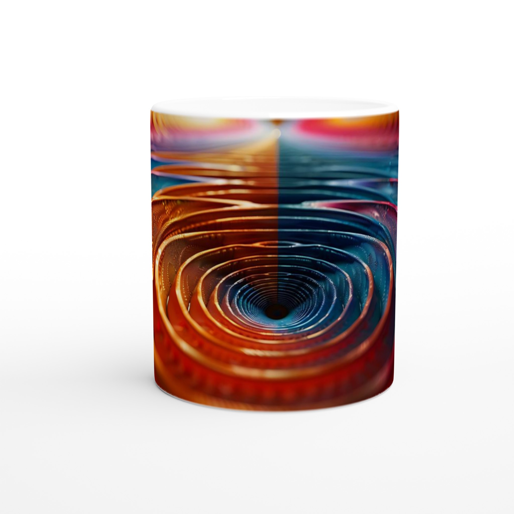 Abstrakt Spiral Keramikmugg - Livfull Design i Ditt Val av 7 Färgstarka Nyanser 8 c284765f-7b17-4423-b76b-af0773be92ad