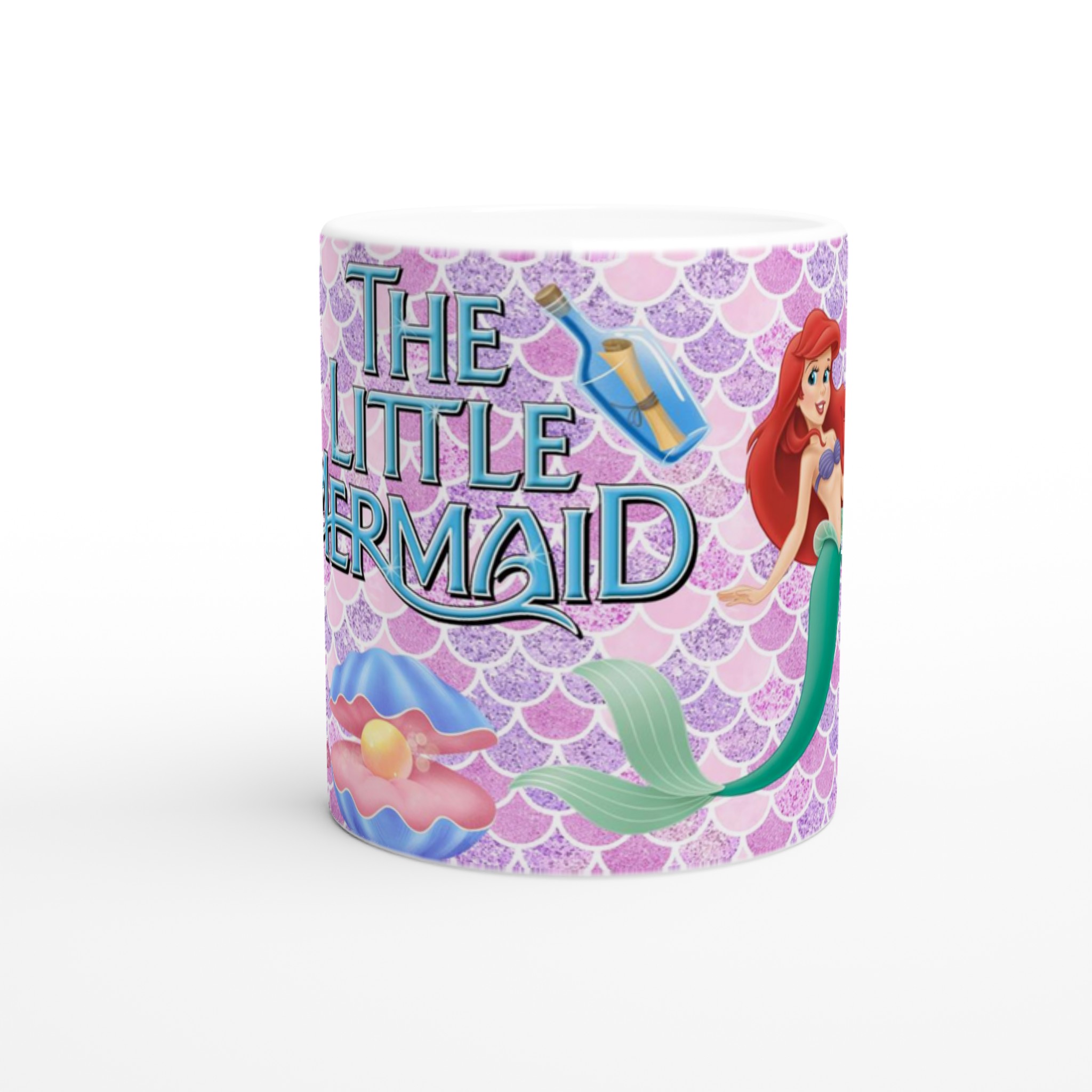 Vit 11oz keramisk mugg med The Little Mermaid – Livfull design i valfri keramikfärg 8 c2ba43f6-8ab2-4cd3-a8fd-9e911131163f