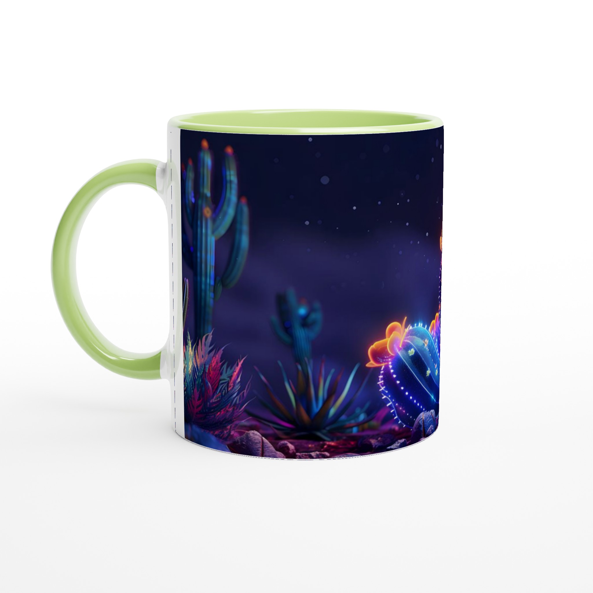 Neon Cactus Drömmugg: 11oz Keramikmugg i Valfri Färg – Lys upp Din Dag! 7 c2bb3db0-243f-4984-9281-bf6b4f7bcefb