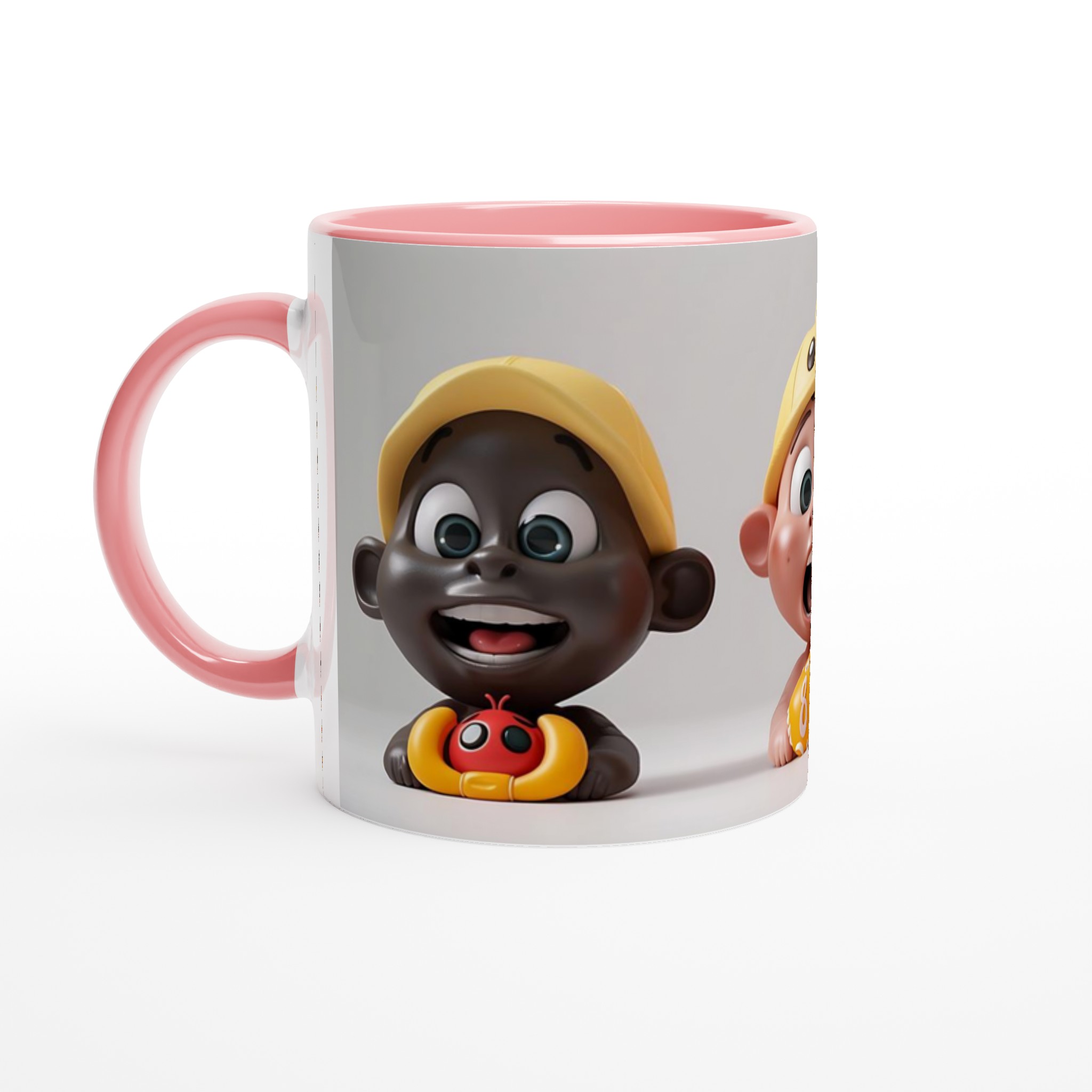Söta Lekfulla Djur- och Babyfigurer: 11oz Keramikmugg i ditt val av 7 Livfulla Färger 6 c2c1eb04-beff-4109-a02a-ffbb8131e7ff