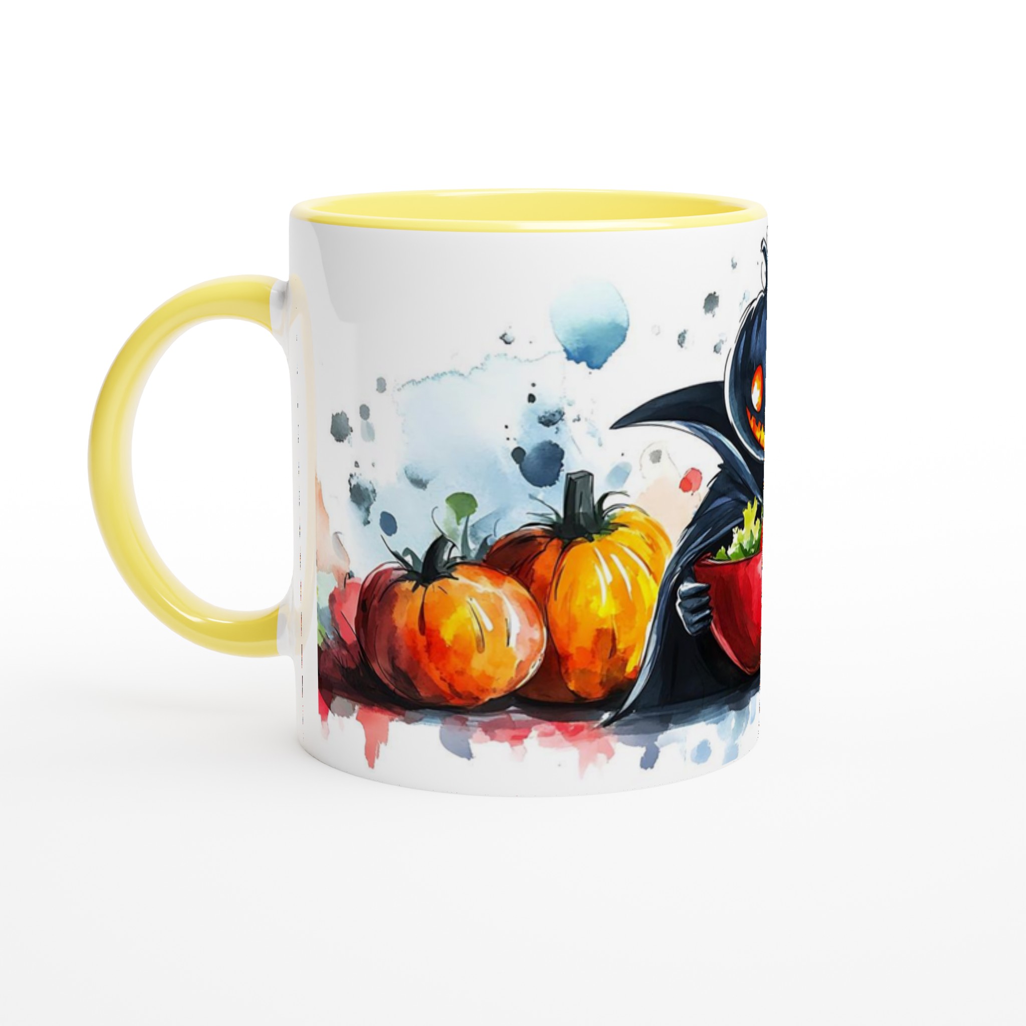 Glad Halloween Keramisk Mugg - Rolig Pumpa & Hälsosamma Drycker i Din Favoritfärg 3 c30945dd-3309-494f-ae66-8d7468b94965