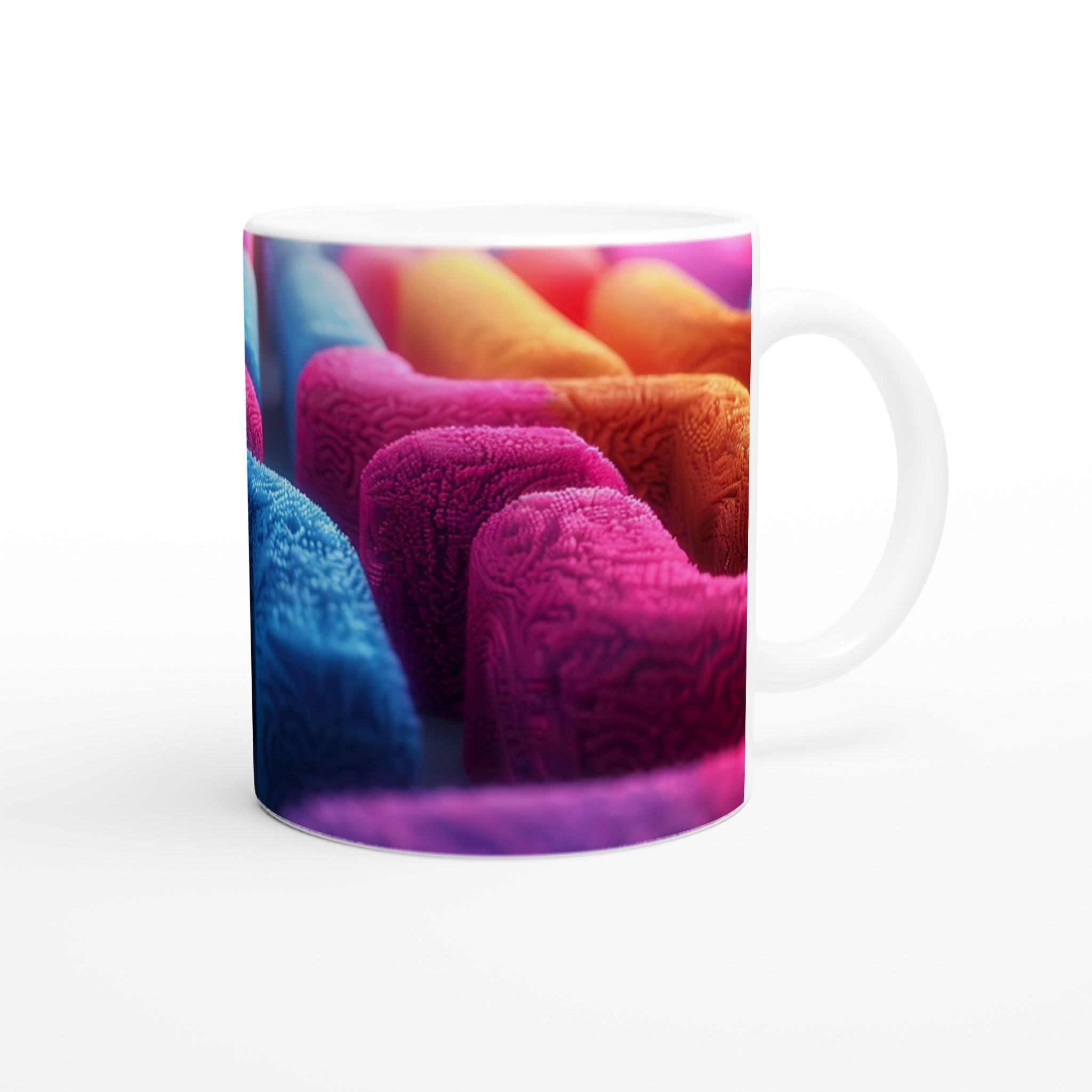 Abstrakt Mjuk Textur Keramikmugg – 11 oz i ditt val av livfulla färger 9 c31176f6-e8d5-4943-b549-145b119bb87c
