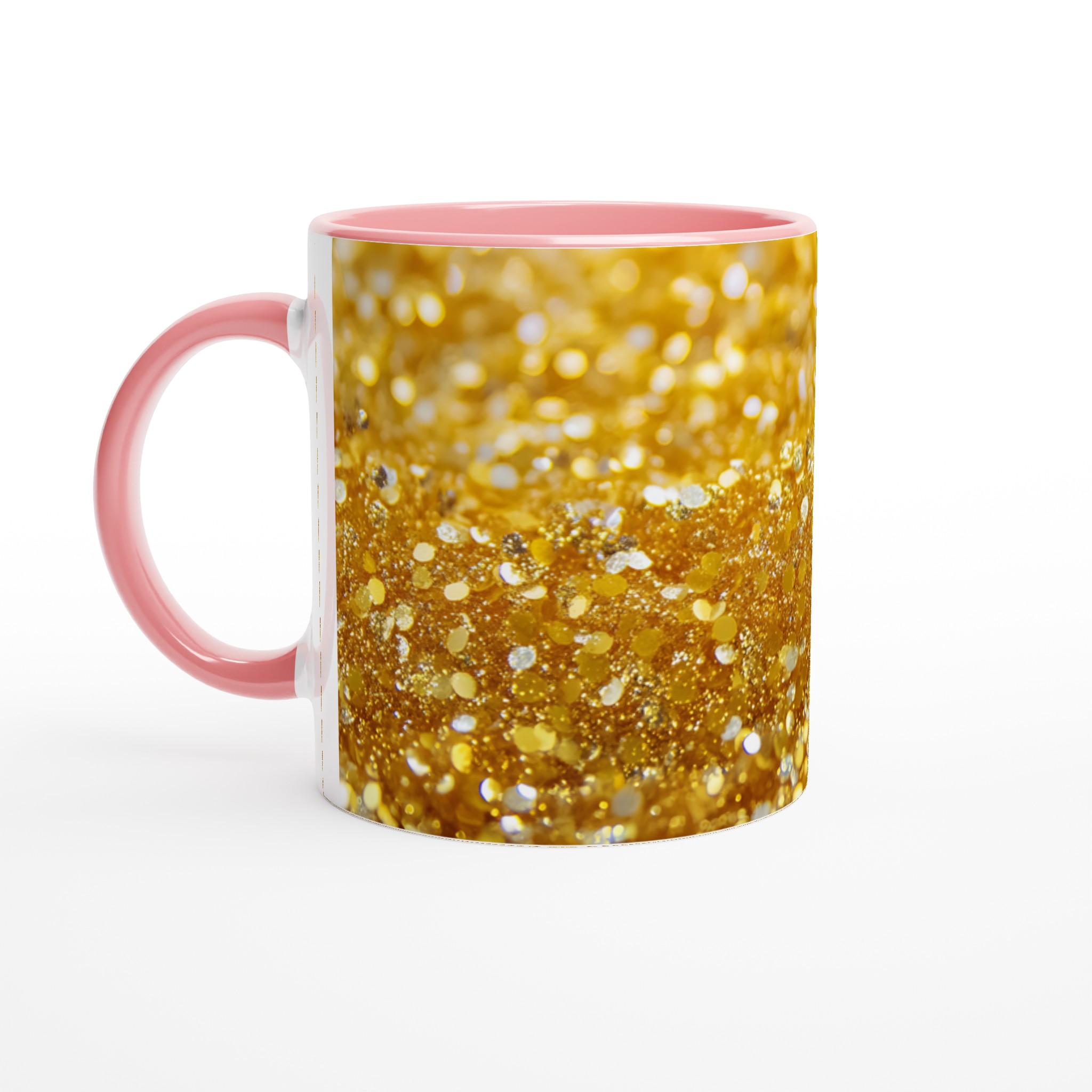 Guldglitter keramikmugg – Glittrande 11oz kaffekopp i ditt val av sju färger! 6 c384d31d-023a-4da5-8854-a3624c02b977