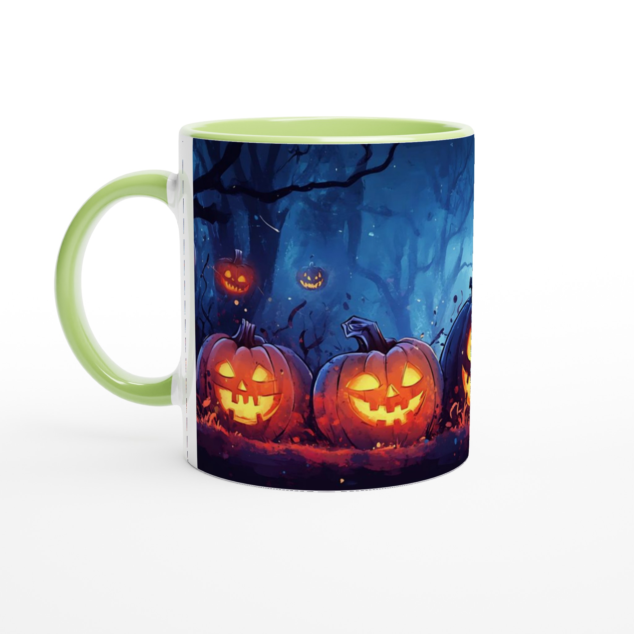 Spöklik Halloween Pumpamugg – 11oz Keramikmugg för Skrämmande Goda Drycker, Välj din Färg! 7 c3c66d29-73ab-4a31-bbaf-65085ed4ce1b