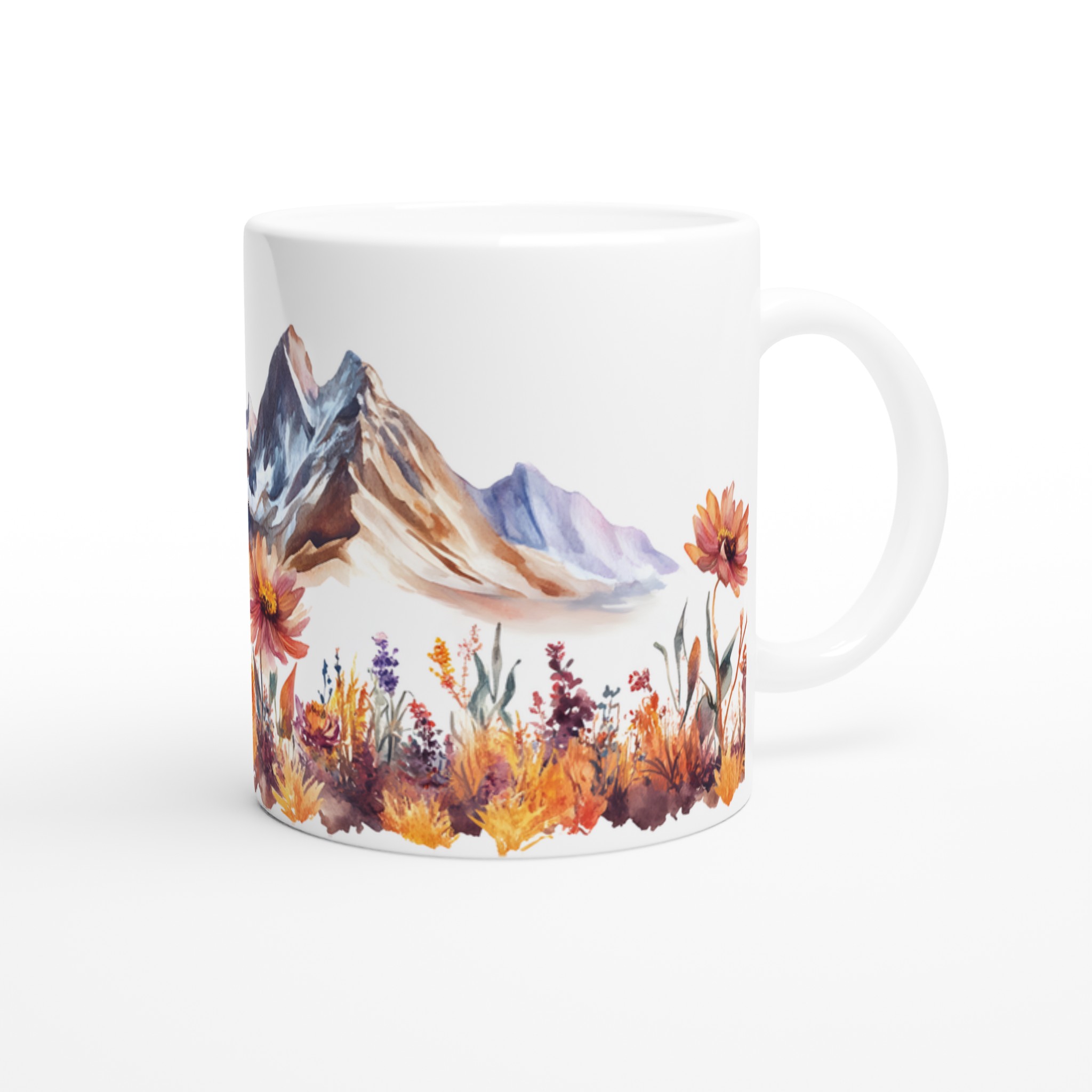 Akvarell Berg & Höstblomster Mugg – Din Unika Kaffestund i Valfri Färg! 9 c473e526-5d09-4bb3-9e79-4b7116c0fd8b
