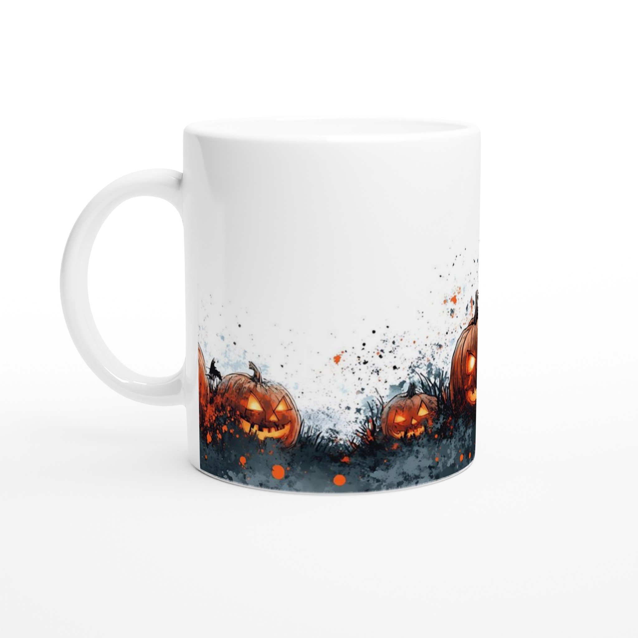 Läskig Halloween Jack-o'-Lantern Mugg - 11oz Keramikmugg för Kusliga Stunder 1 c4e6420b-143d-4783-949f-297e3d74abde