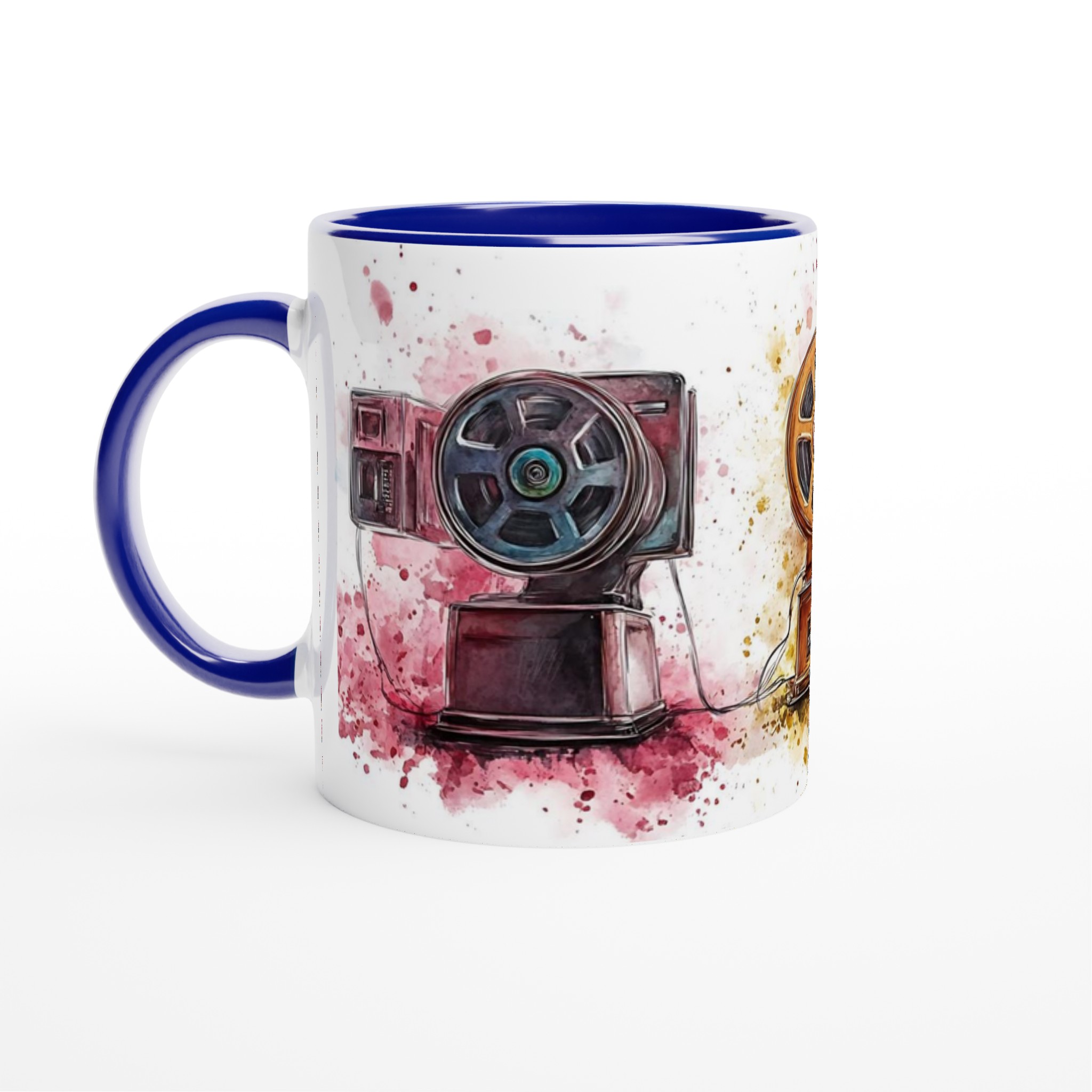 Retro Filmprojektor Akvarell Mugg - Välj din färg 2 c4fa6b5e-f928-40d6-bac8-703e38e57d92