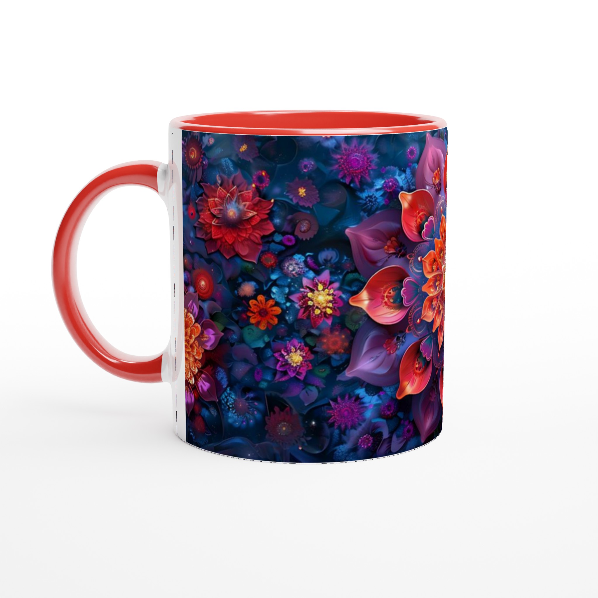 Mystisk Blomsterprakt Keramikmugg – 11 oz i Valfri Färg 5 c50032de-c79d-40c9-8201-5bb5544685f0