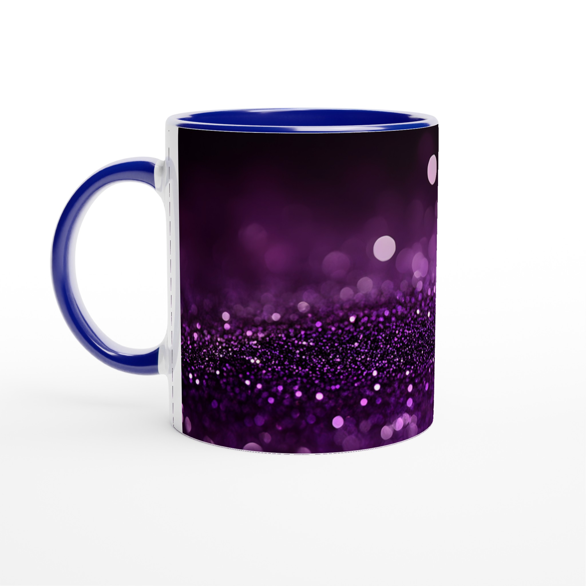 Glittrig Dröm: 11oz Keramikmugg i Lila & Glitter – Välj din Färg 2 c51ae2d5-df4d-40b3-9652-35e92fd2e2ec