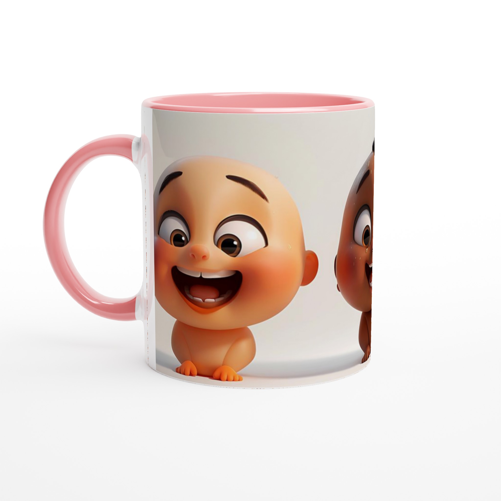Glad Baby Mugg - Söta & Glada Ansikten på Vår 11oz Keramikmugg 6 c51cb1ef-4ee4-425d-bb2d-18e32ef11cb3
