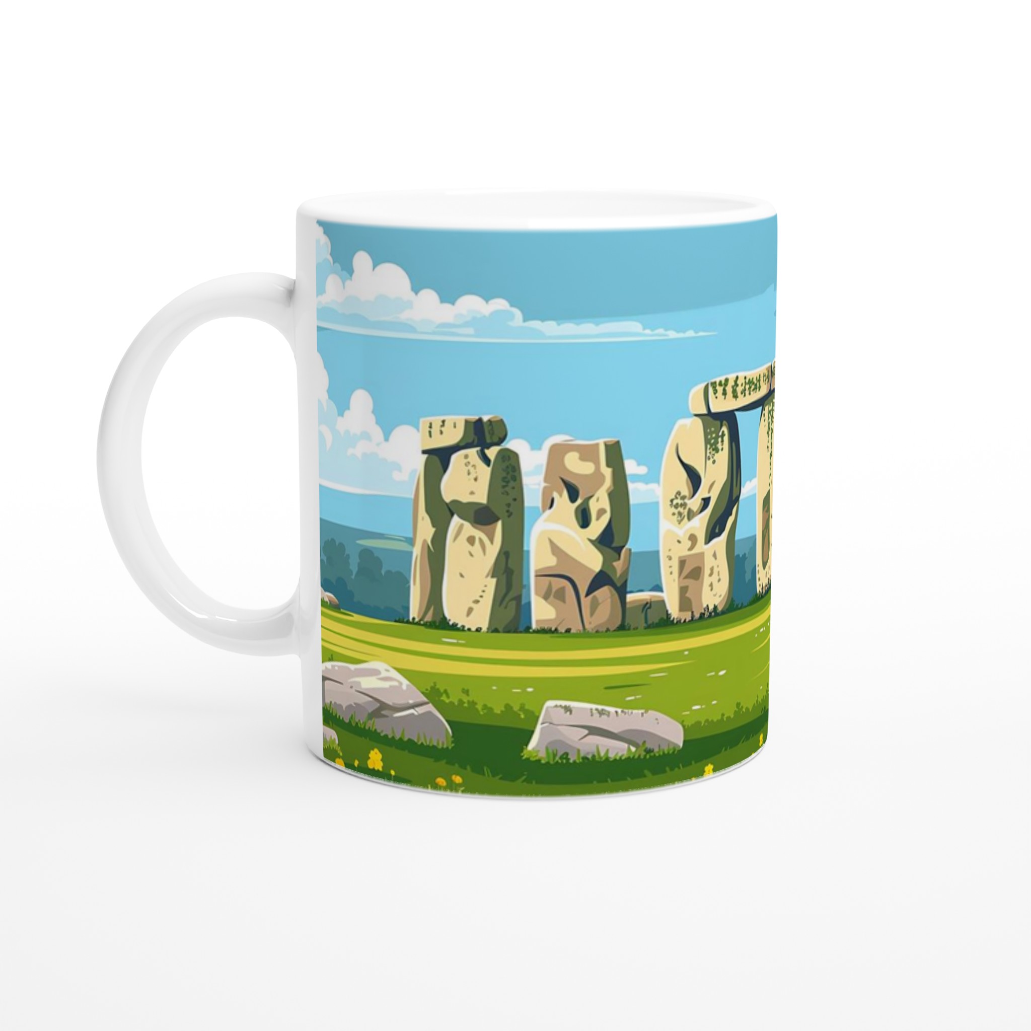 Stonehenge Inspiration Mugg – En Historisk Resa i Varje Klunk, Välj Din Färg! 1 c54d8645-af91-4231-8600-a8ff03ce6d2b