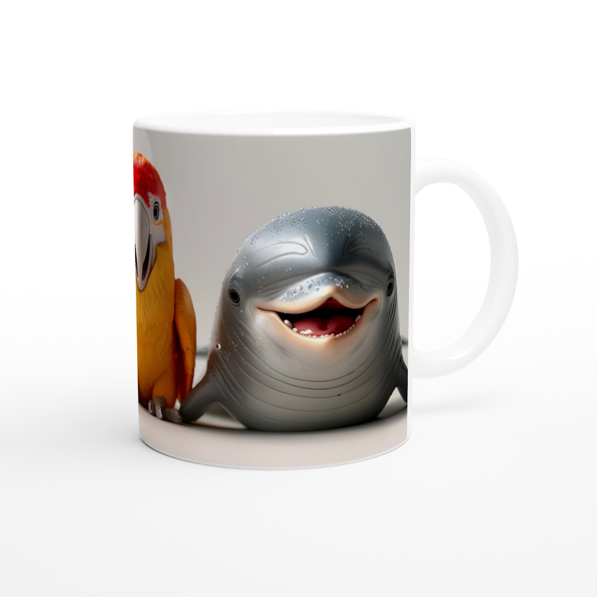 Söta Djurvänner Keramisk Mugg - 11oz Kaffe- & Temugg i Valfri Färg, Hållbar & Diskmaskinsäker 10 c57e9506-f694-48f2-a83e-3864eab15cad