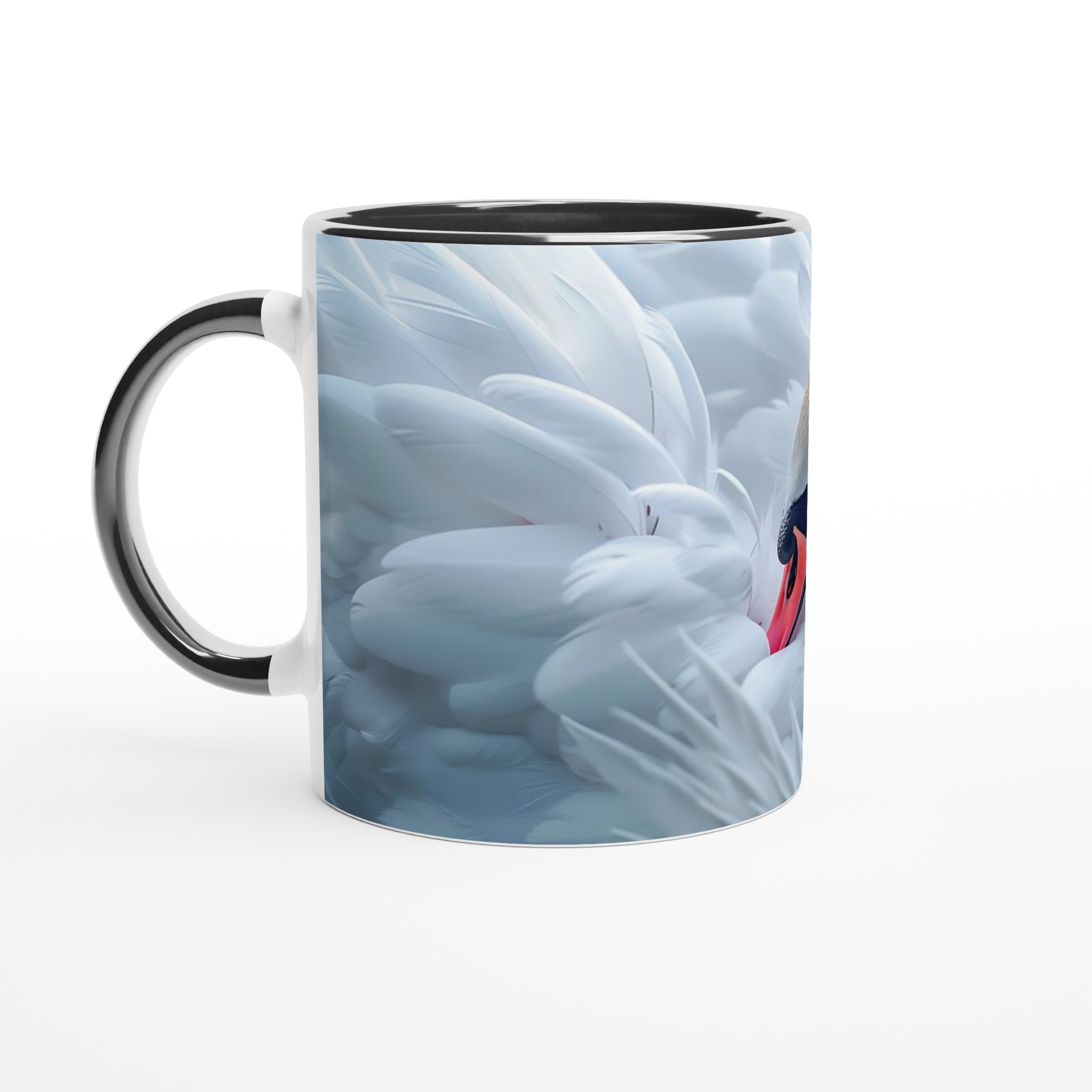 Elegant Svankärlek 11oz Keramisk Mugg – Dröm Dig Bort i Fjädermjuk Perfektion 4 c5811450-64d0-4a5c-ba0e-bbc1f3d6bc47
