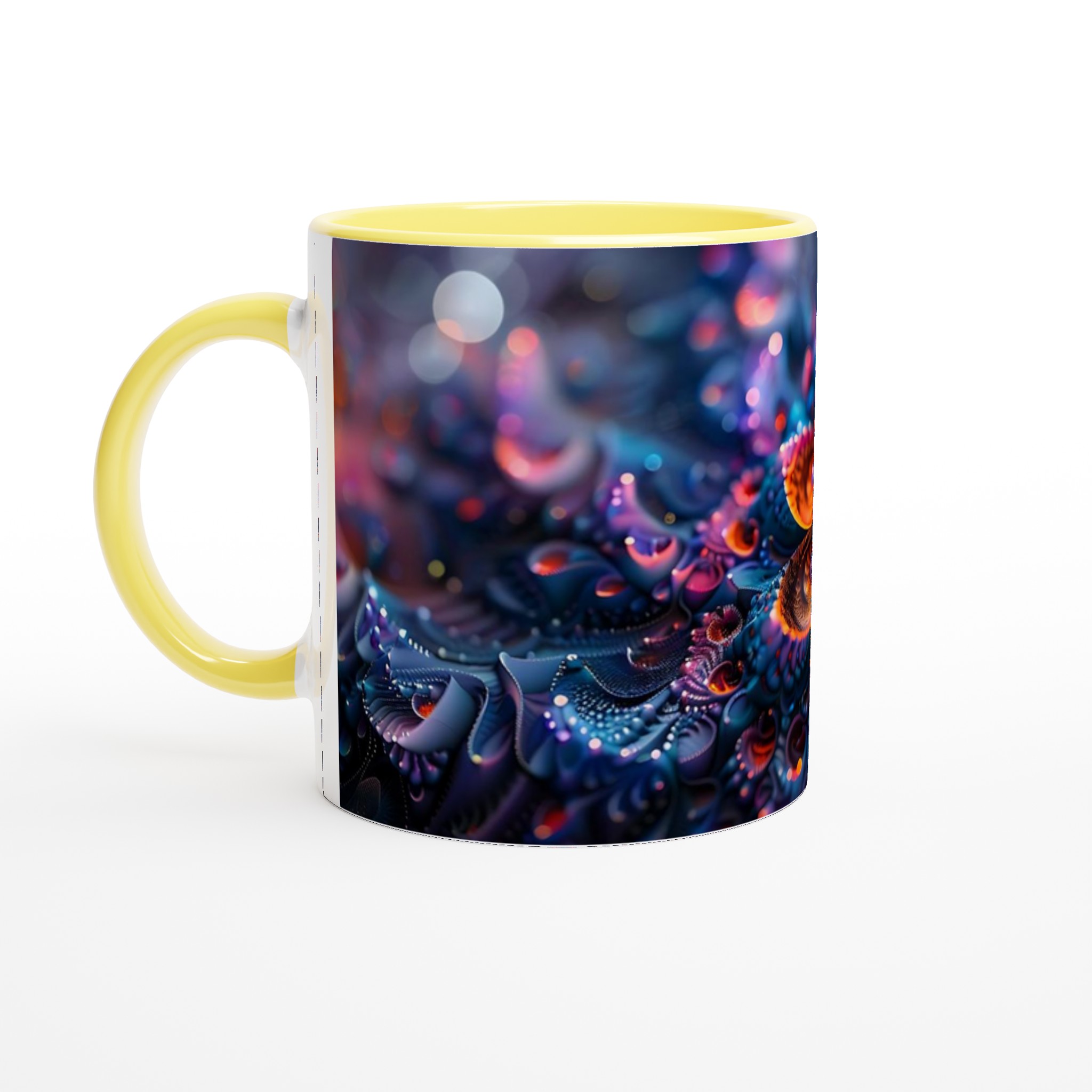 Kosmisk Blomster Keramikmugg - 11oz Magisk Design i Flera Färger 3 c5982f60-73b5-4c9f-9553-e913eee5210b