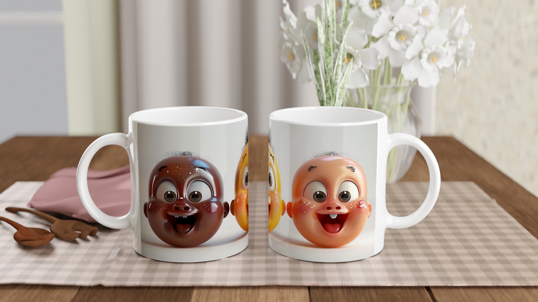 Glad Bebis Emoji Mugg – Välj bland 7 Livfulla Färger för din Kaffestund 10 c5dcc04d-c50c-41e0-868d-2efcf6acbb02