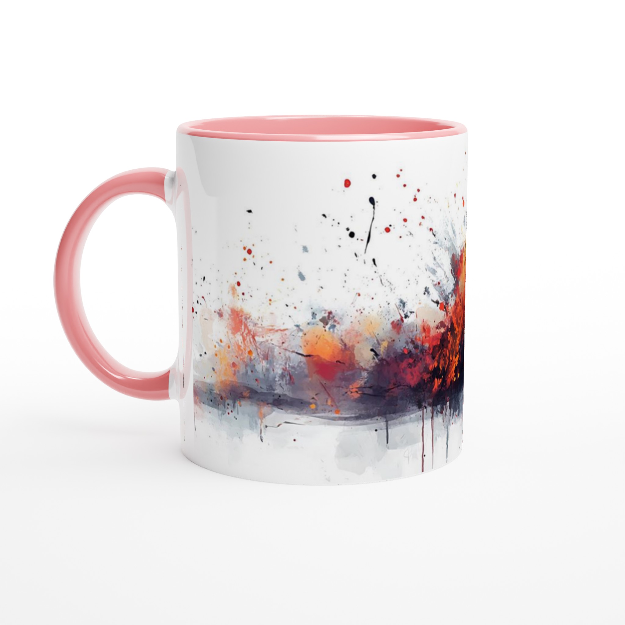 Spooky Pumpa Keramisk Mugg – Halloween Akvarell Konst 11oz Kaffemugg i ditt val av färg 6 c5ebb2df-000f-4db0-8949-d7372838e042
