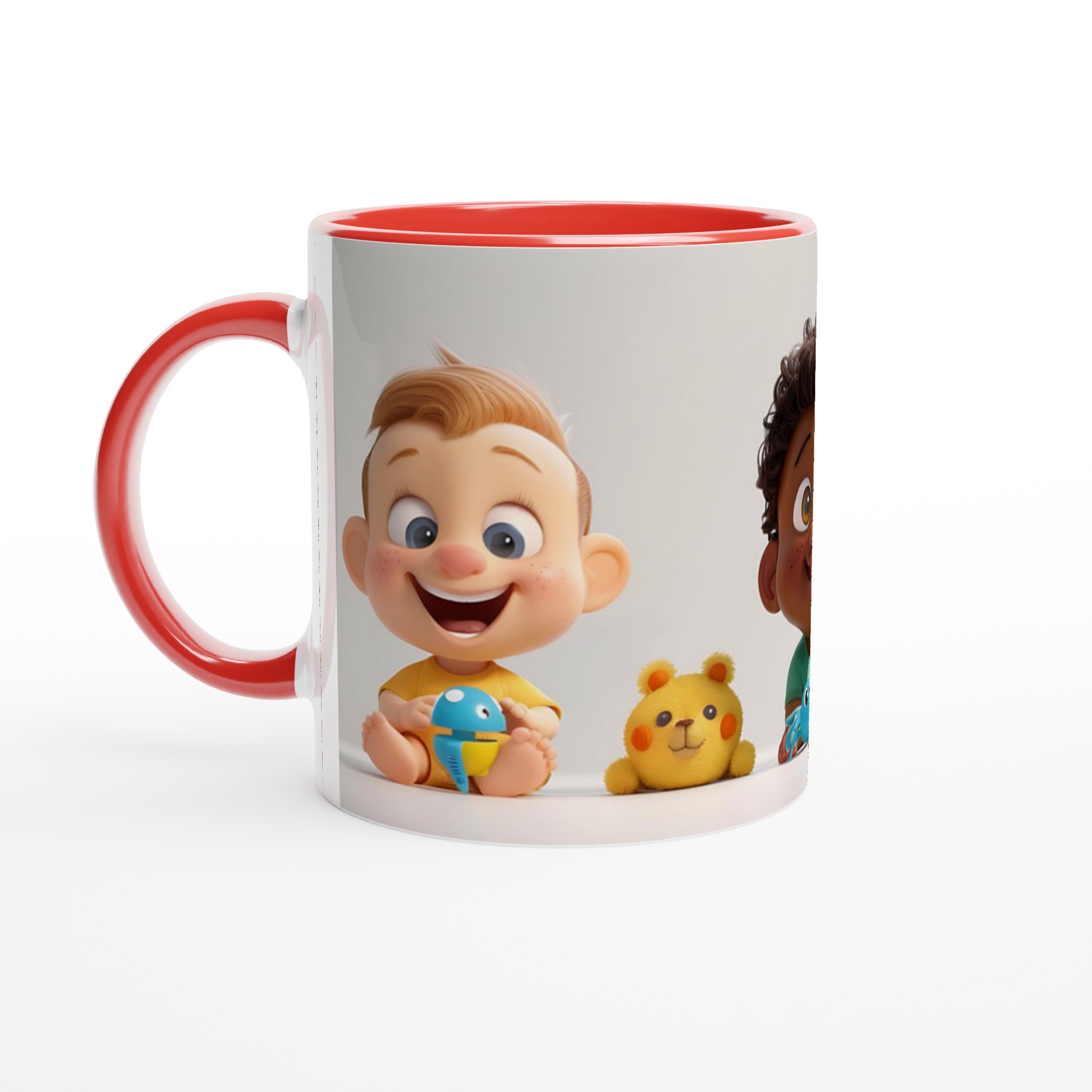 Söta Babyvänner 11oz Keramikmugg – En charmig design för din favoritdryck 5 c6119f66-abfc-4b82-8433-ebe9cb8d8255