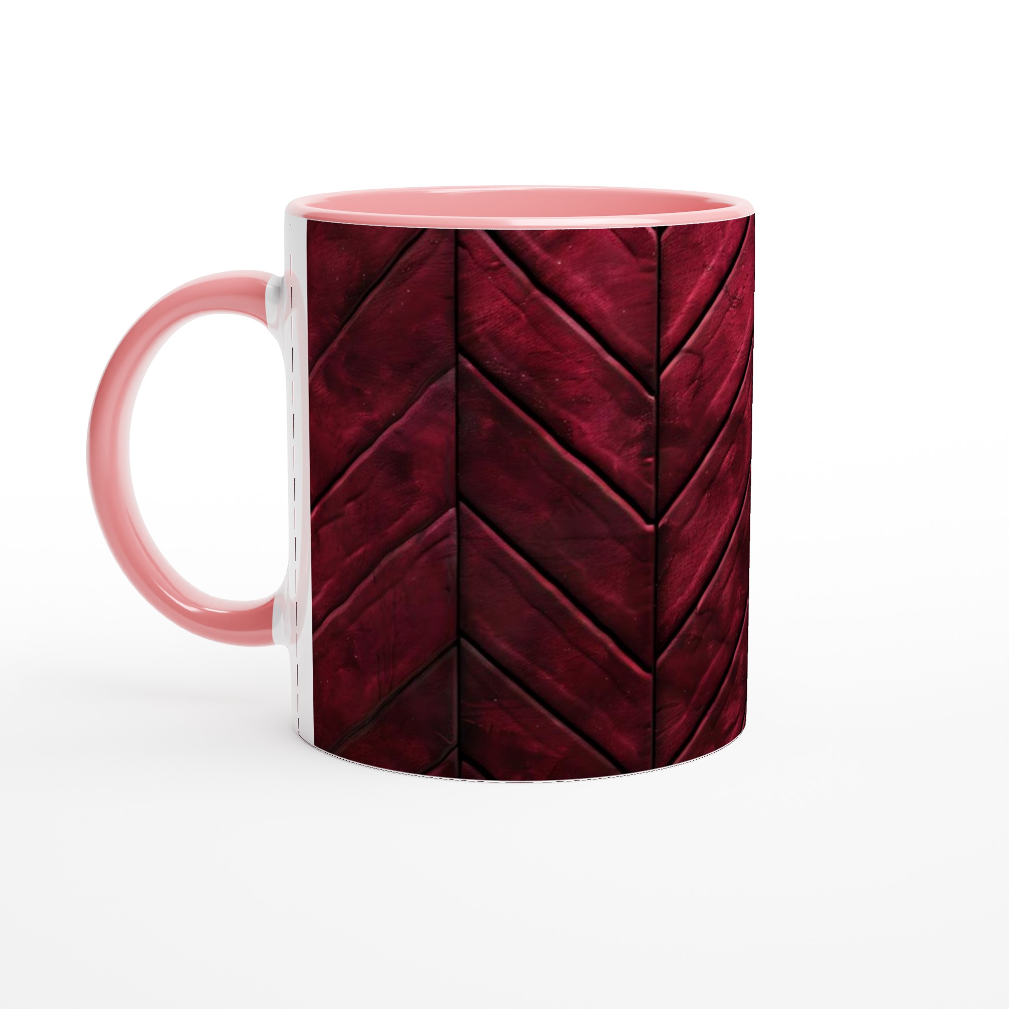 Vit 11oz keramisk mugg med elegant vinröd geometri – välj bland 7 djärva keramikfärger 6 c6c0e7ea-19d6-47b3-bd2b-3cc92634adcb