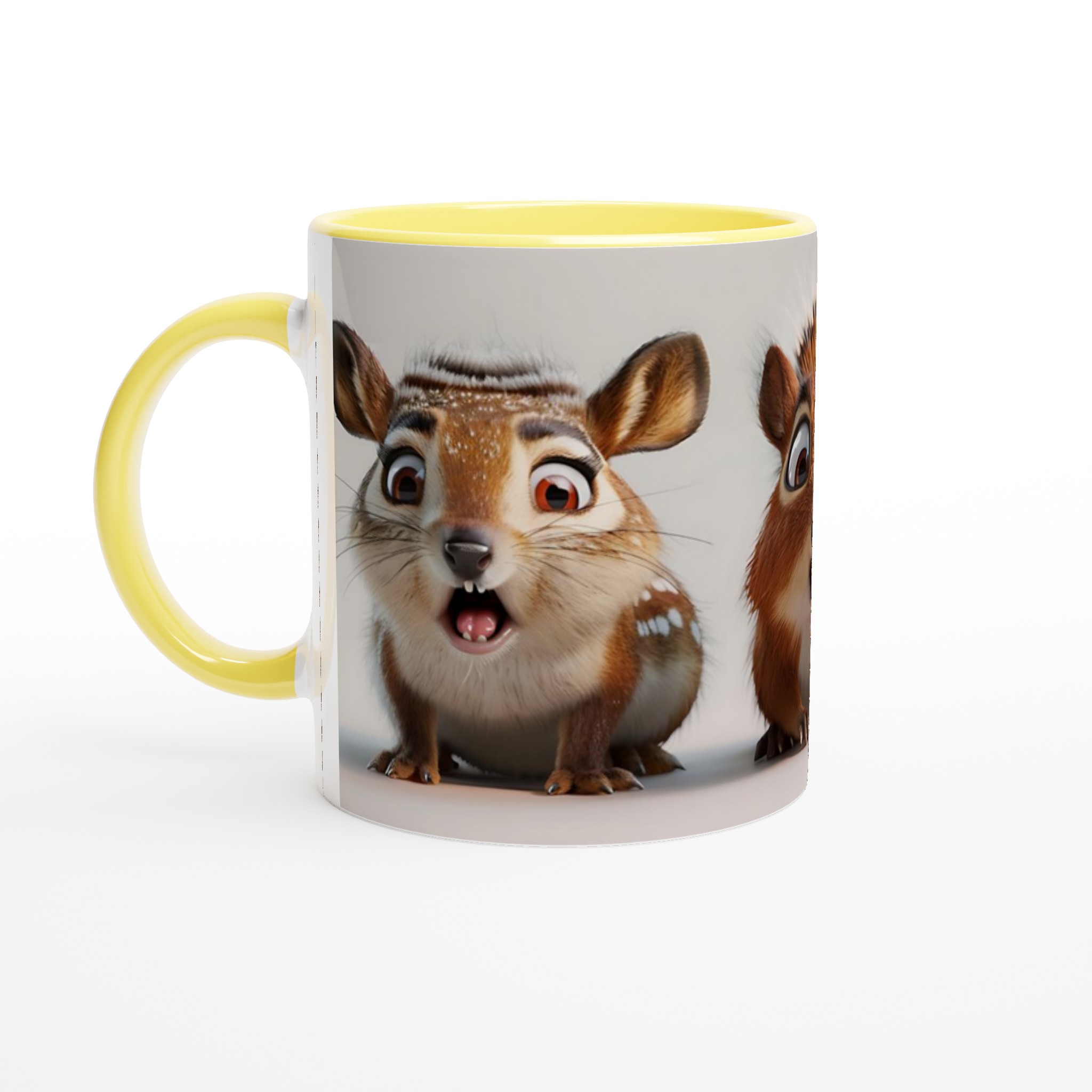Förvånade Djur 11oz Keramikmugg – Chockade Vänner för Kaffe & Te i 7 Färger! 3 c6ca9f3d-852c-46d7-9009-c99f85551174