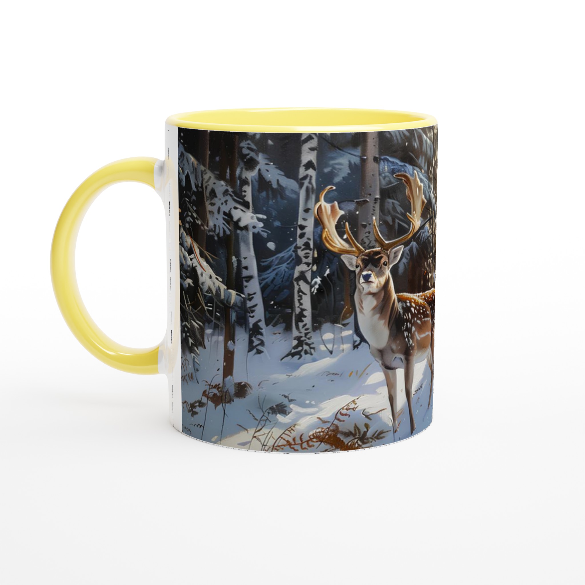 Vinterhjort i Snölandskap 11oz Keramikmugg – Din Favorit för Varma Drycker 3 c6deef6d-a354-4835-8561-6b5a318b3957