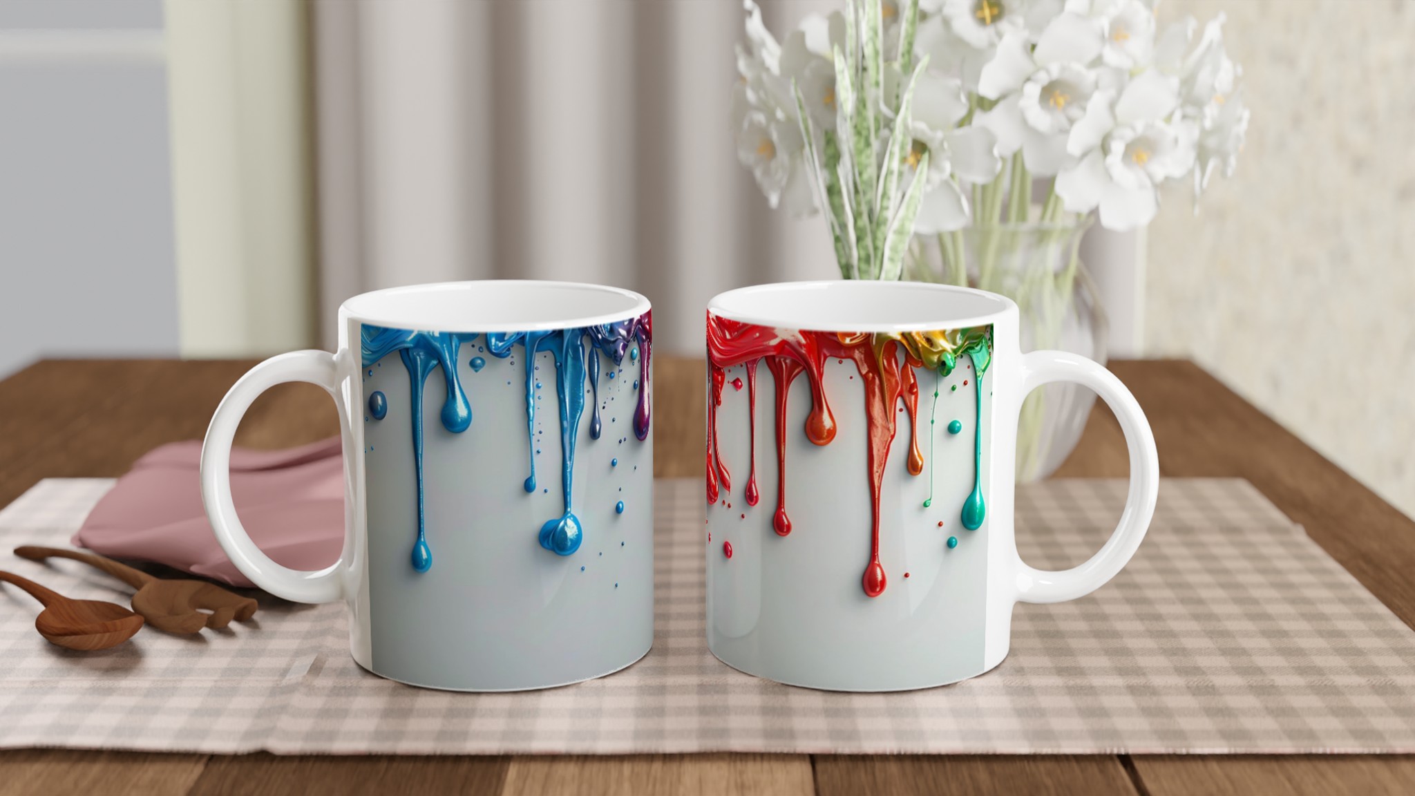 Färgsprakande 11oz Keramikmugg – Glänsande Design i Ditt Val av Livfulla Färger 10 c73fabe4-db16-428e-83fa-a034a8d089ce