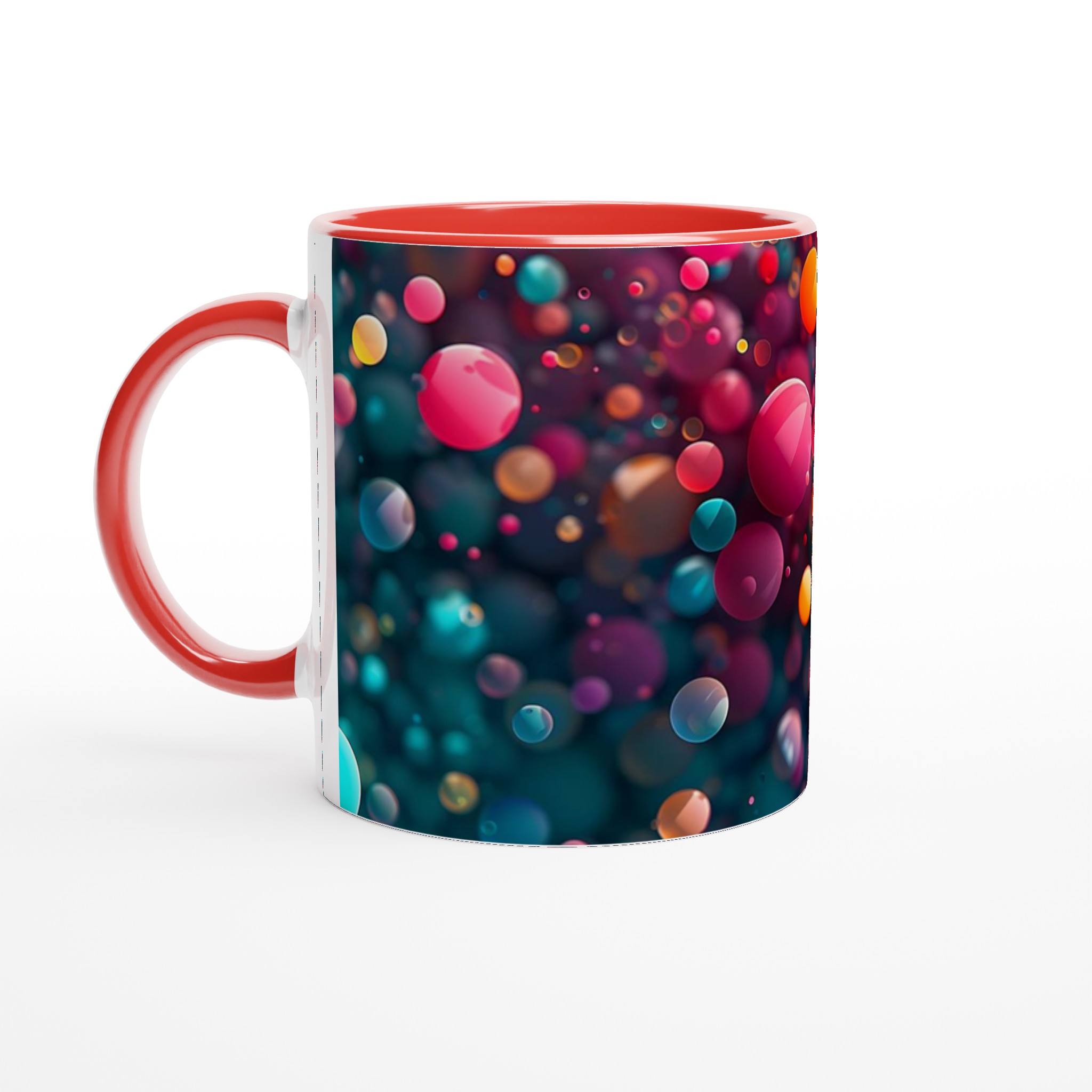 Bubblig Mugg med Klara Färger – 11oz Keramisk Kaffemugg i 7 Livfulla Nyanser 5 c7582cfc-df1a-42de-927d-da5434b00fbd