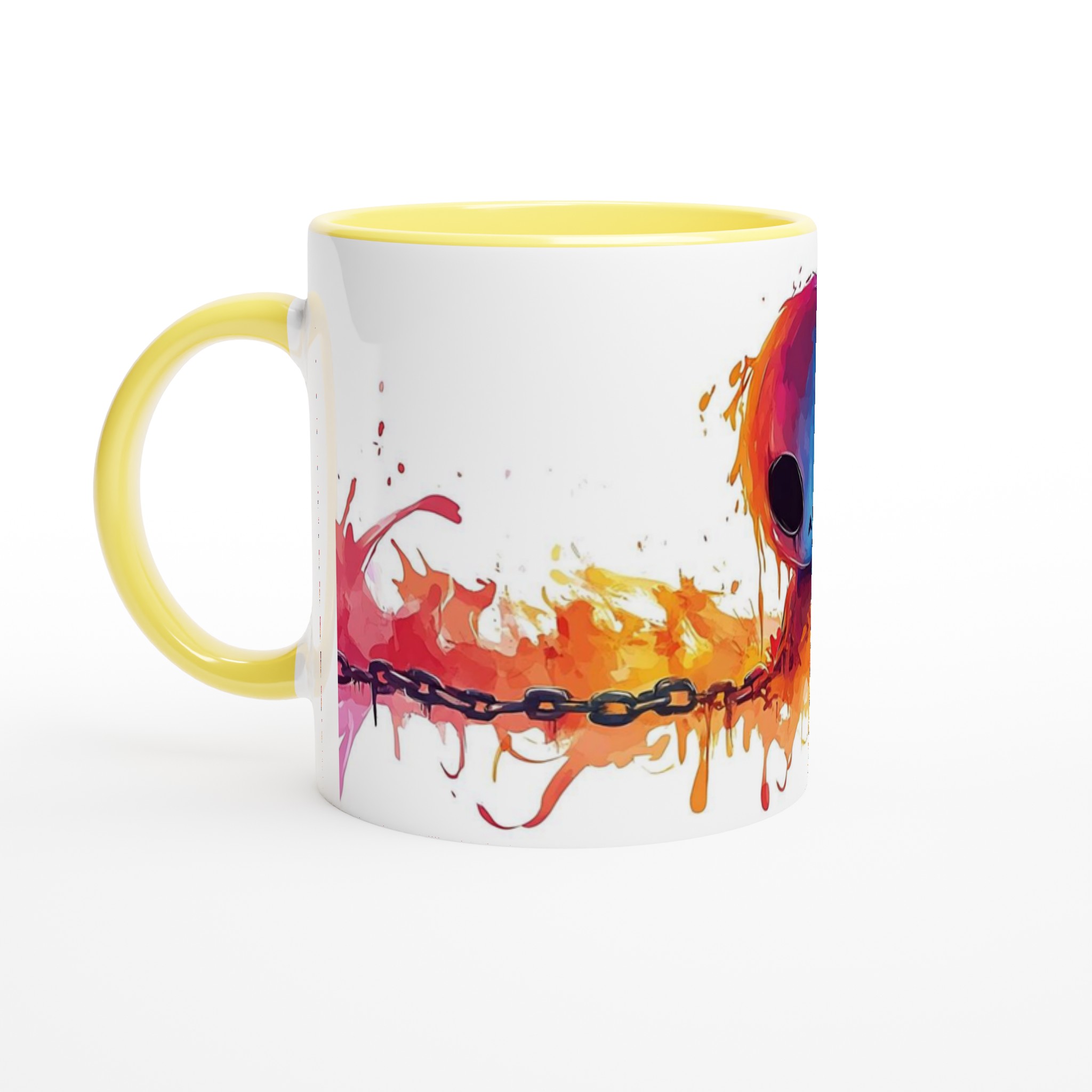 Färgsprakande Akvarell Alien Mugg – Uttryck Din Inre Varelse med En Palett av Sju Livfulla Färger! 3 c7e20ee7-f102-42e6-a9f3-0de791716fb2
