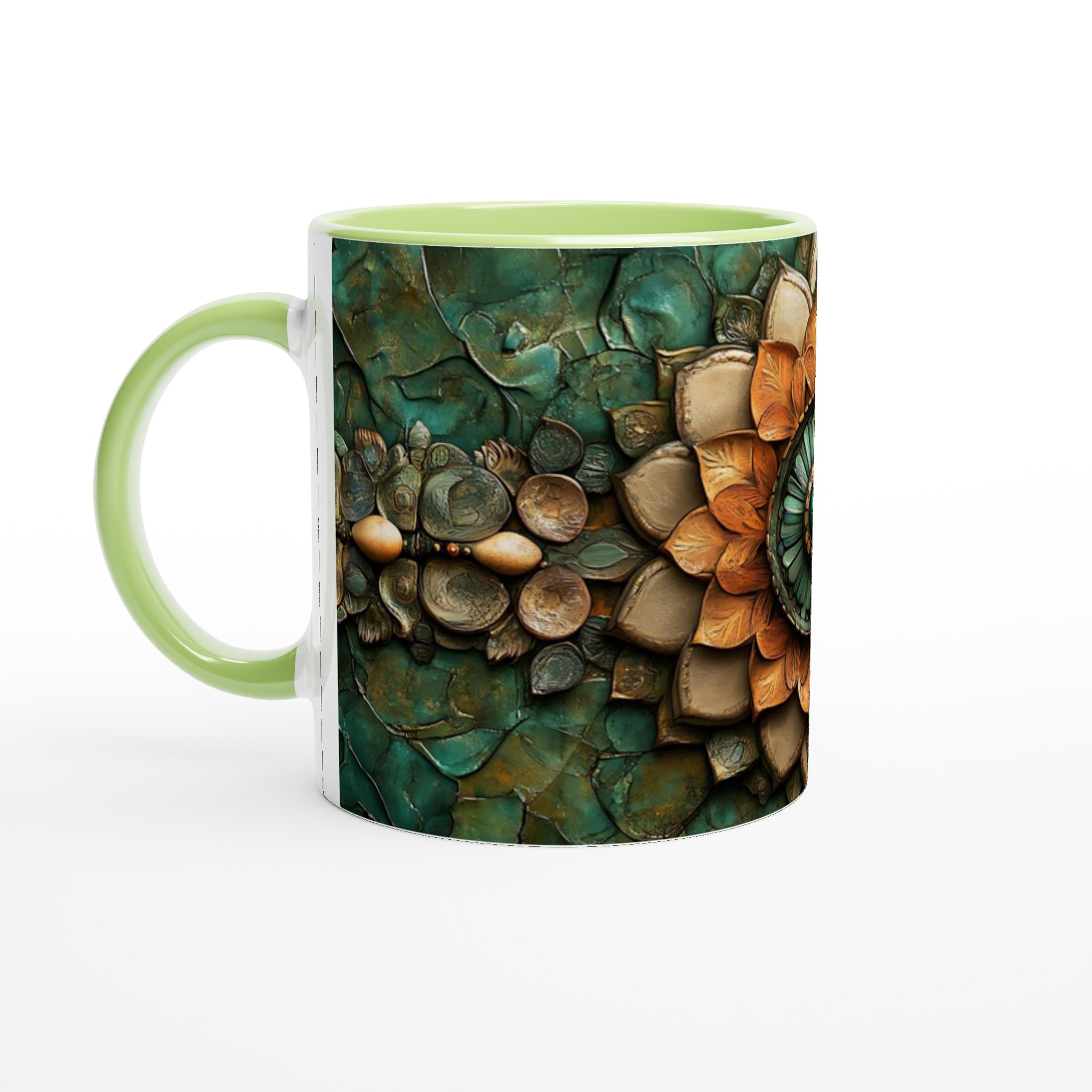 Koppar & Turkos Mandala Mugg - Välj din färg! 7 c7e8da99-1512-4607-bea3-937dc57fa728