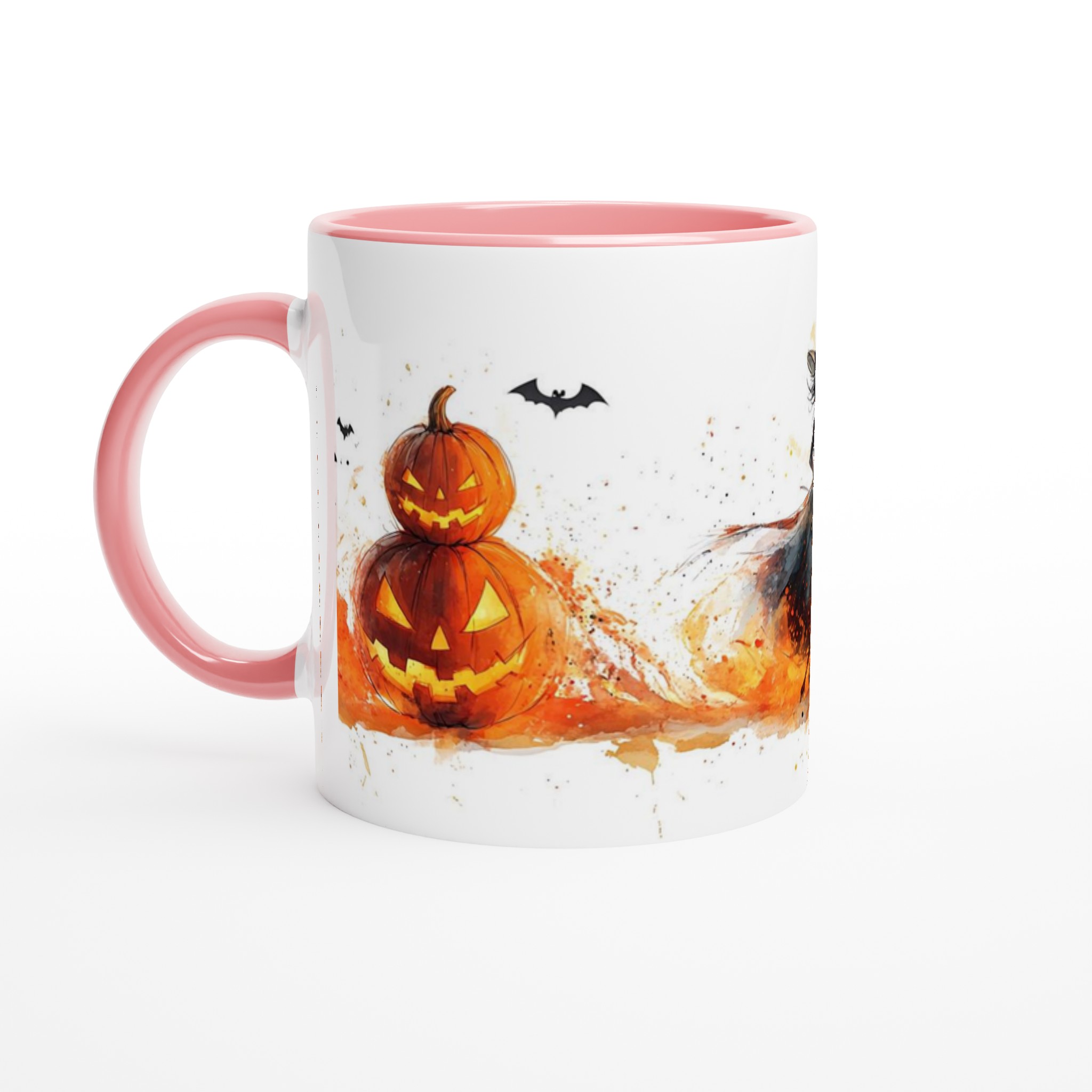 Spooky Watercolor Halloween Witch & Pumpkins 11oz Keramisk Mugg – Välj bland 7 Förtrollande Färger! 6 c7e98f7a-f08a-4dc7-bb5b-67af889f393e