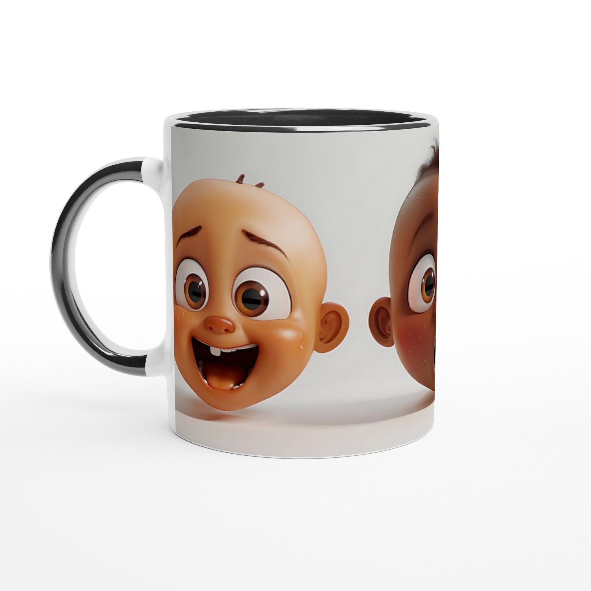 Söta Babyansikten 11oz Keramisk Mugg – Uttrycksfull Design för Kaffeälskare i Valfri Färg! 4 c86d230d-1d10-490e-99dd-4850936e3925