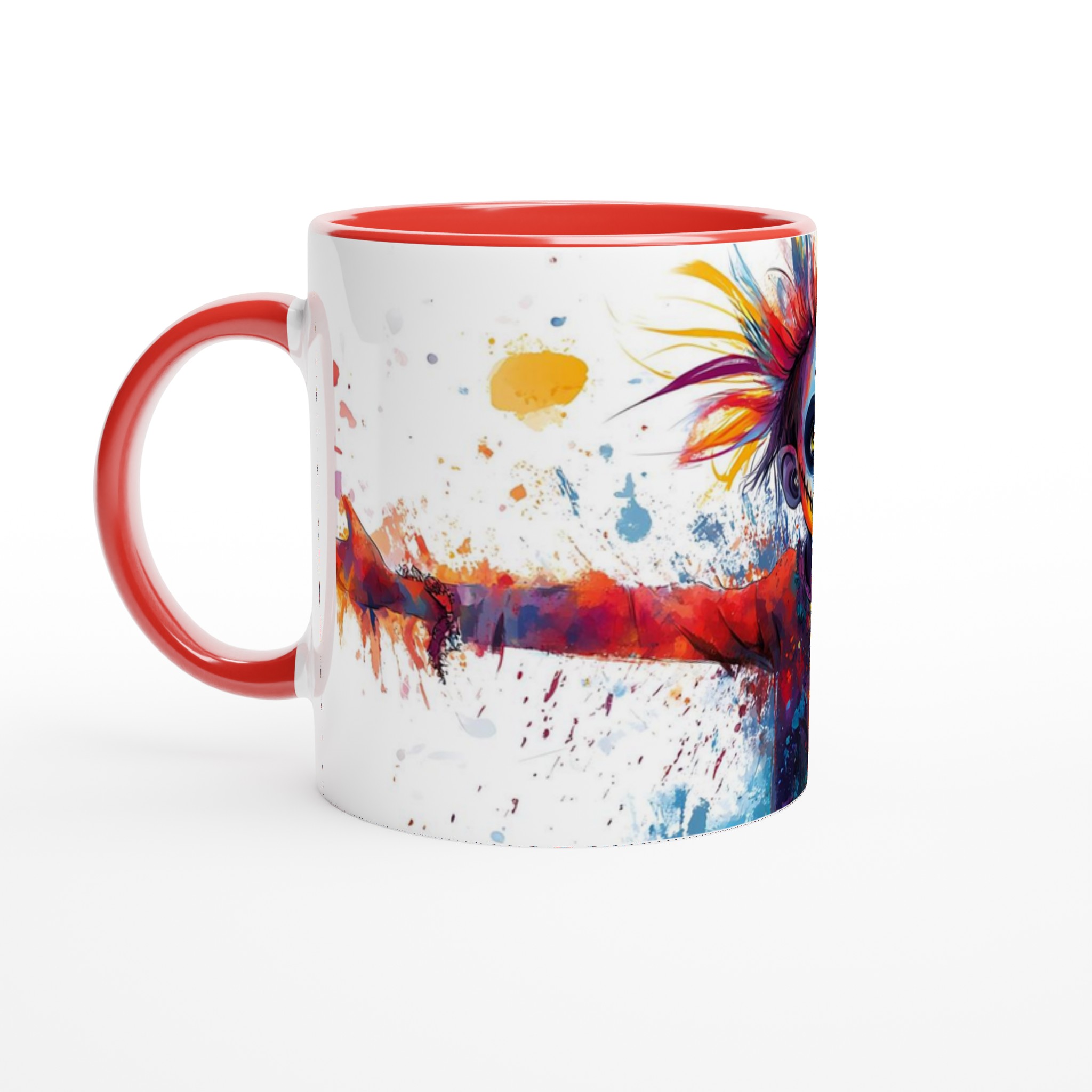 Färgsprakande Sugar Skull Keramikmugg – Utforska din Kreativitet med 7 Livfulla Färger! 5 c8ef27a3-dc44-4560-a80a-20b09d492b67