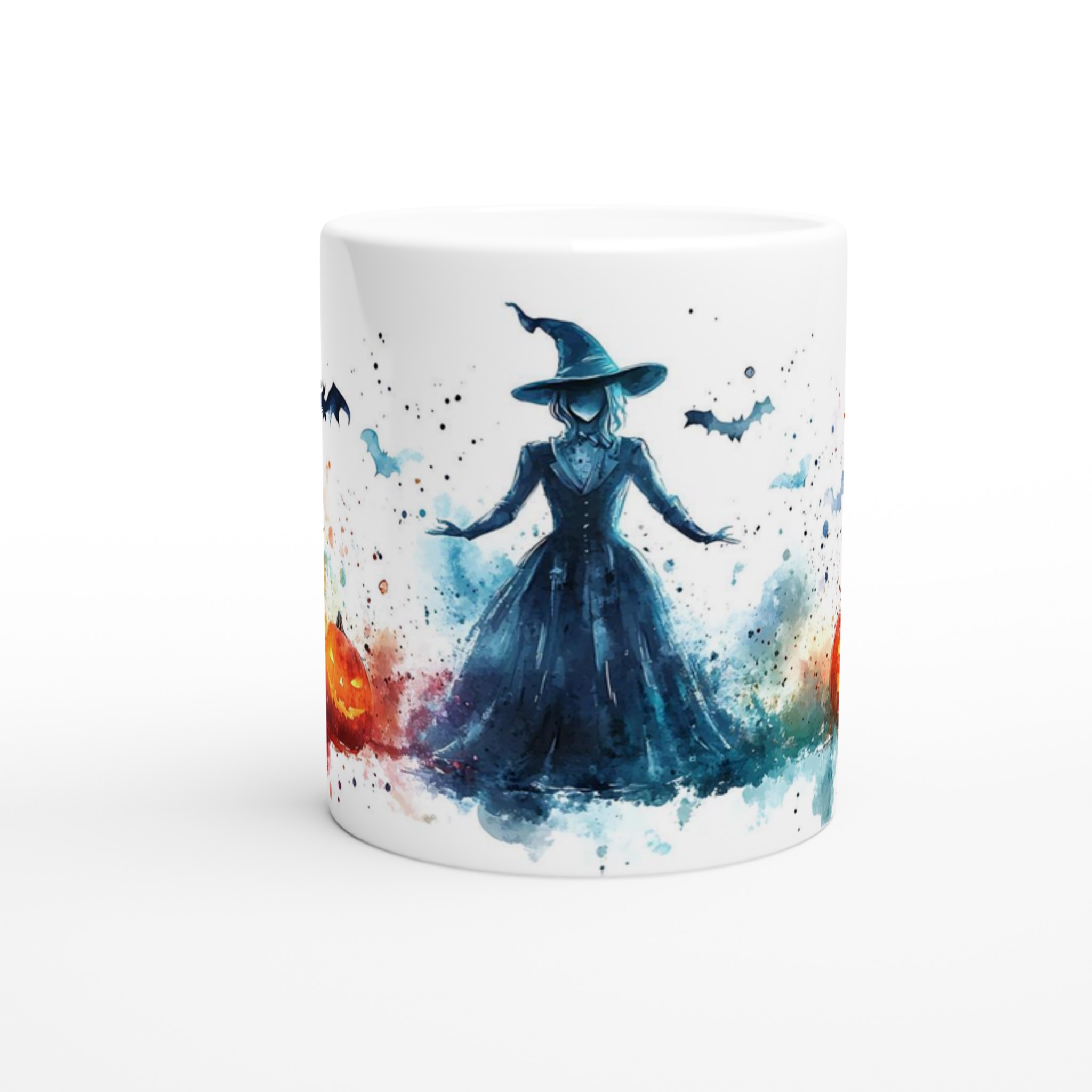 Spooky Witchy Watercolor Halloween Keramikmugg - 11oz i ditt färgval 8 c9755760-e908-46d5-856b-e070baf6b4f8