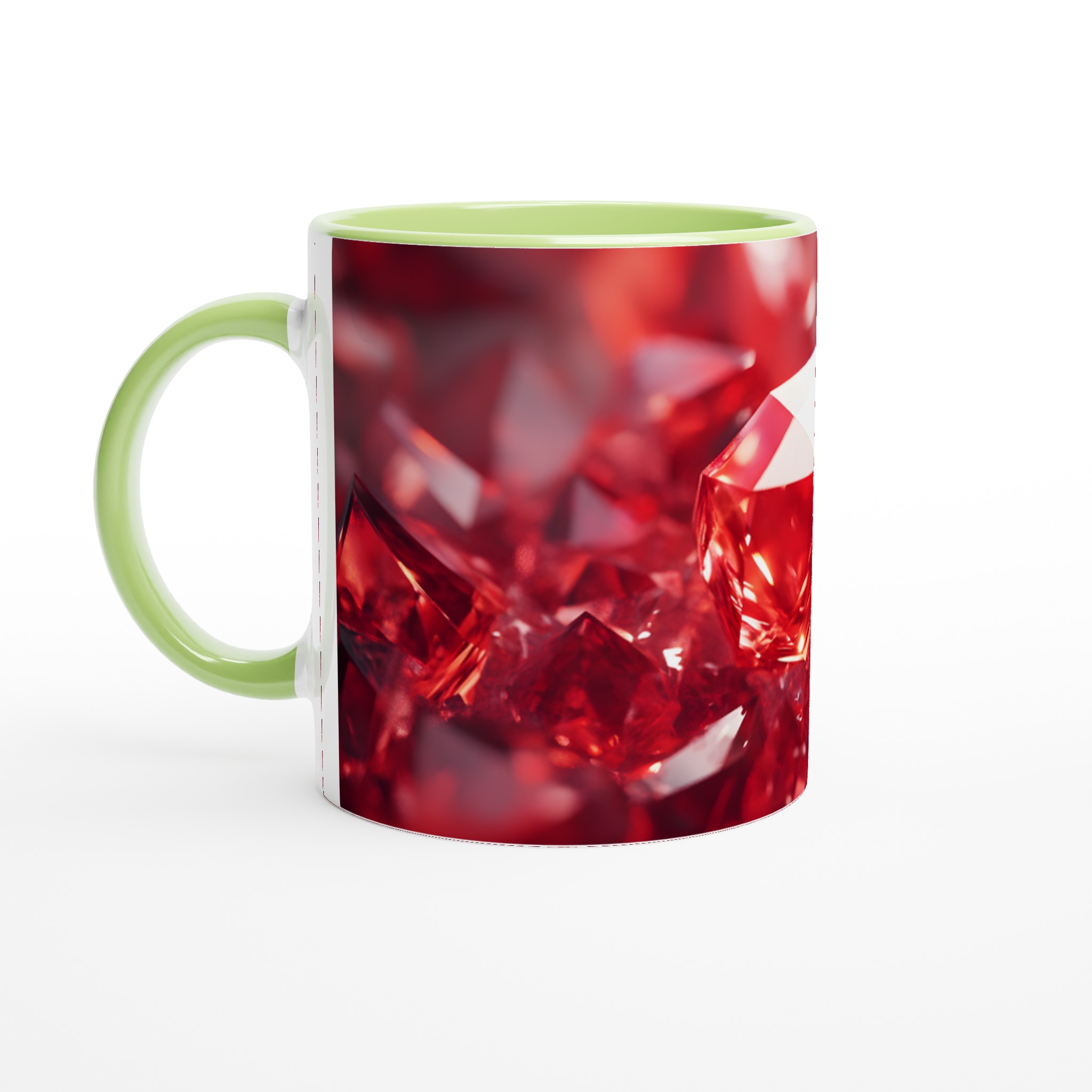 Rubinröd Glamour Mugg: 11oz Keramikmugg i ditt val av sju strålande färger 7 c9afcb87-b7a6-406e-9282-848a1c61b6f9