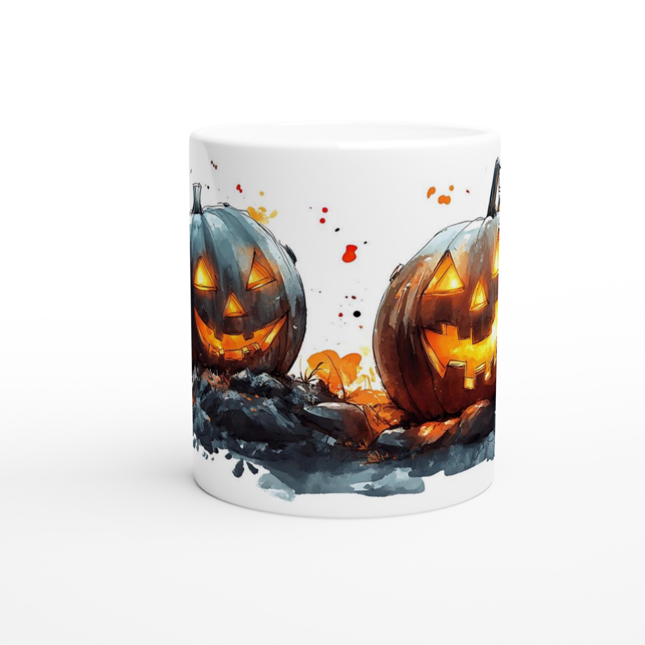 Mystisk Halloween Pumpa Mugg – 11oz Keramisk Kaffemugg i ditt Val av Sju Kusliga Färger 8 c9c6b890-6ce6-4f24-a281-86a22bb16af8