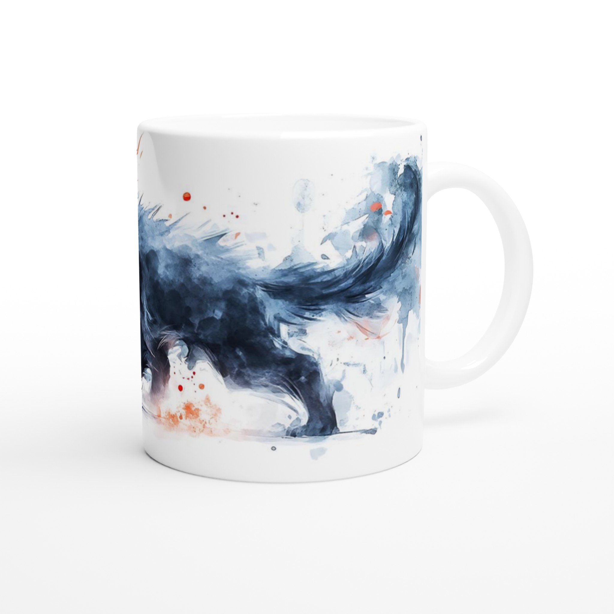 Demonisk Vargmugg – Keramisk 11oz Kaffekopp med Intensiv Akvarellkonst i Valfri Färg 9 ca13a9f2-c076-49e6-8f50-215f183f6c7a
