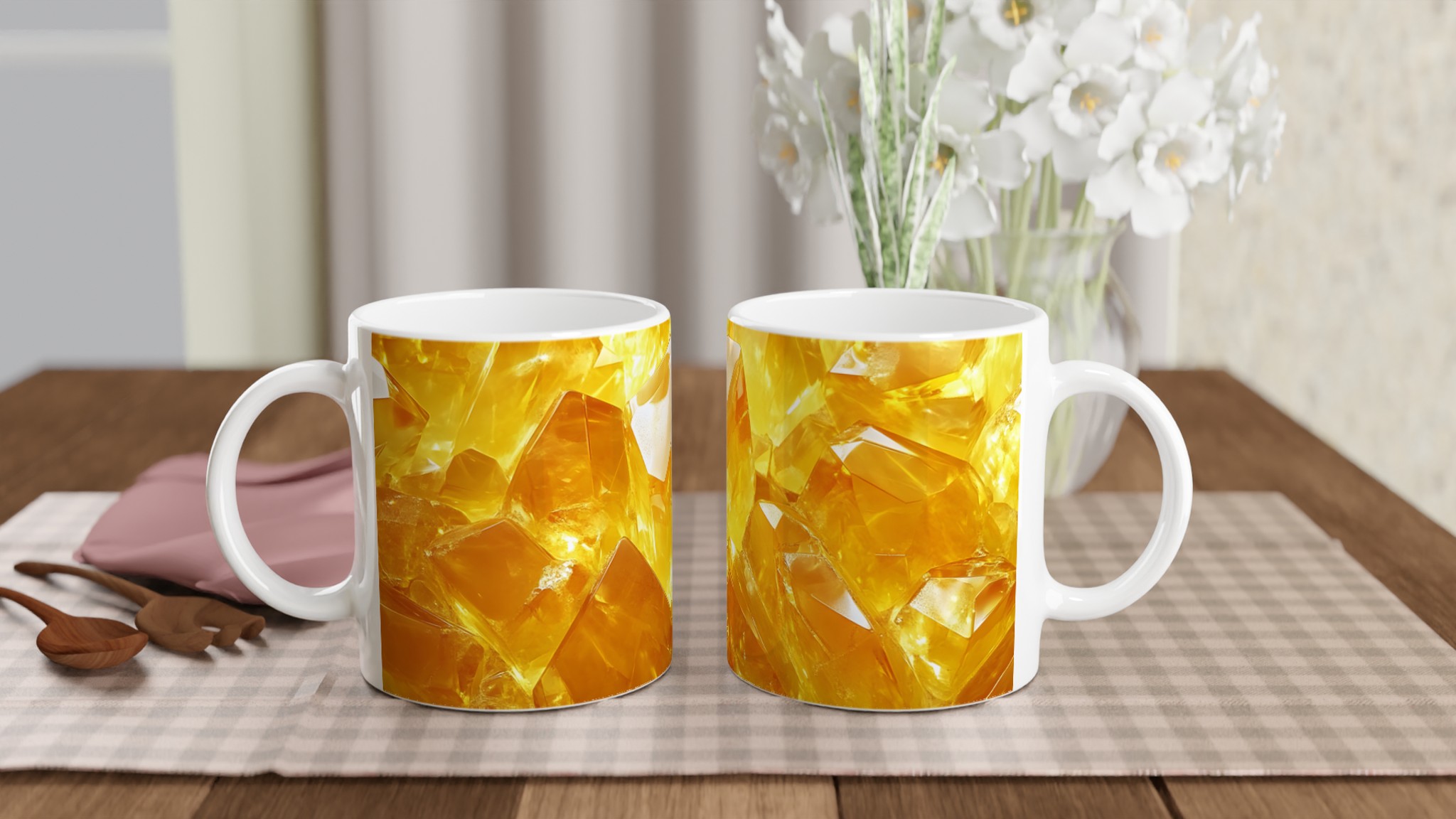 Guldgnistrande Citrin Keramikmugg – 11oz Kristallinspirerad Design i 7 Färger 10 ca206c53-feaf-4371-bda4-cc4637c69483