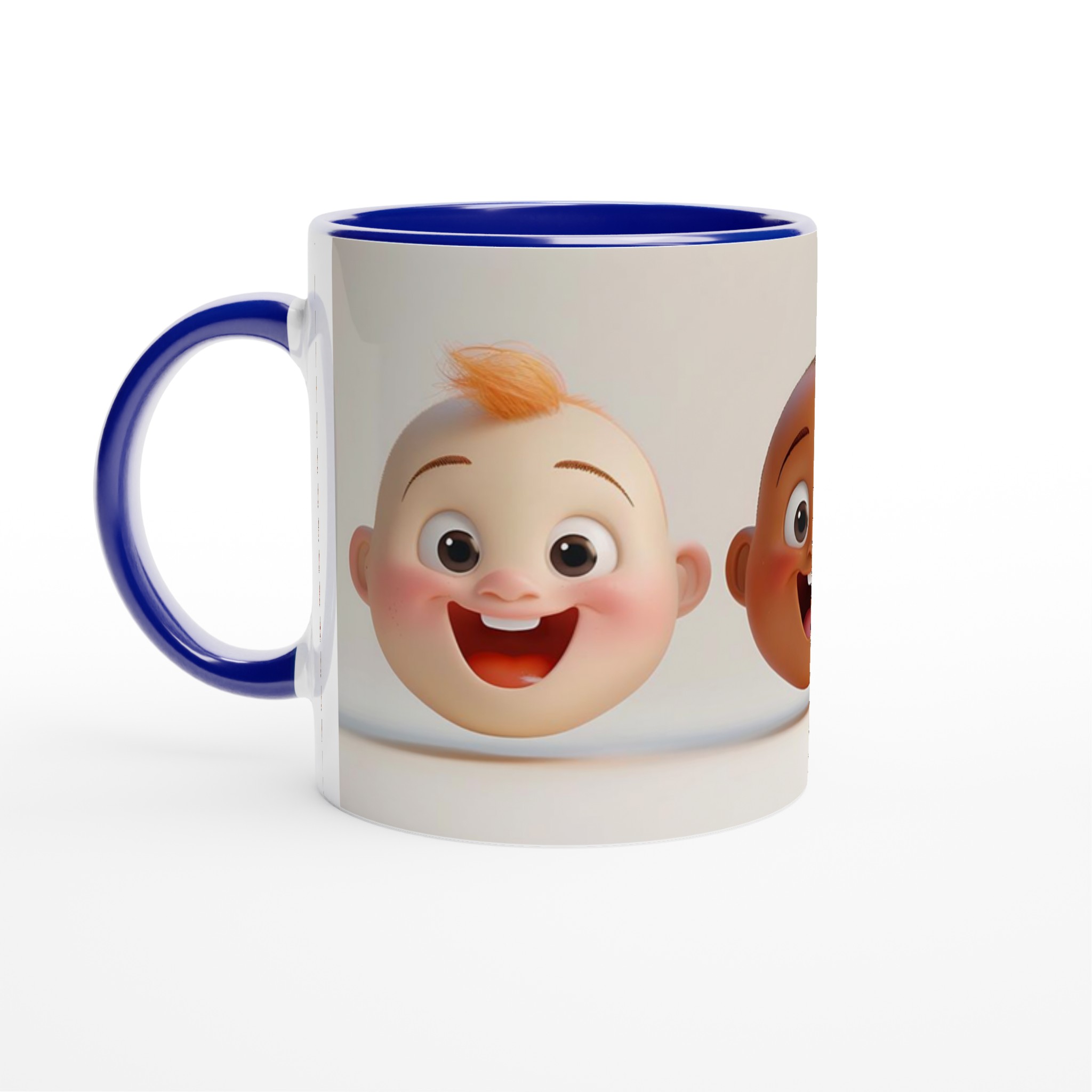 Vit 11oz Keramisk Mugg – Fira Glädje med "Världens Bästa Vänner"-motiv 2 ca82b6fe-7019-4c3e-b2f5-6741ea4a5f01