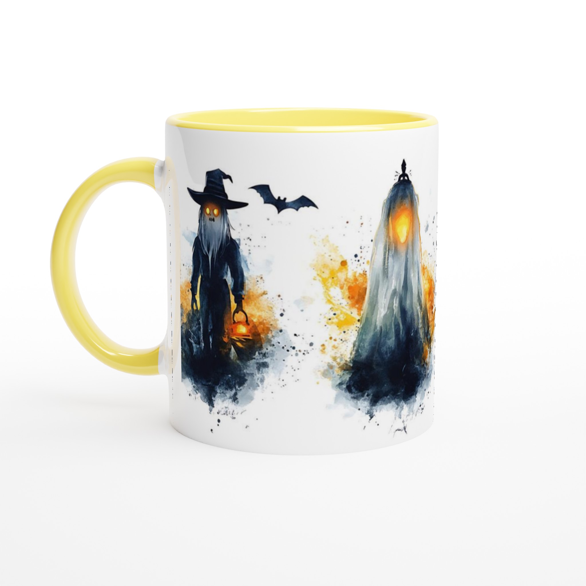 Spöklik Häxa & Fyrtorn Keramisk Mugg – Mystisk Halloween Konst i Ditt Val av Färg 3 ca95e03c-4c76-4414-aff3-67e685fa20ef